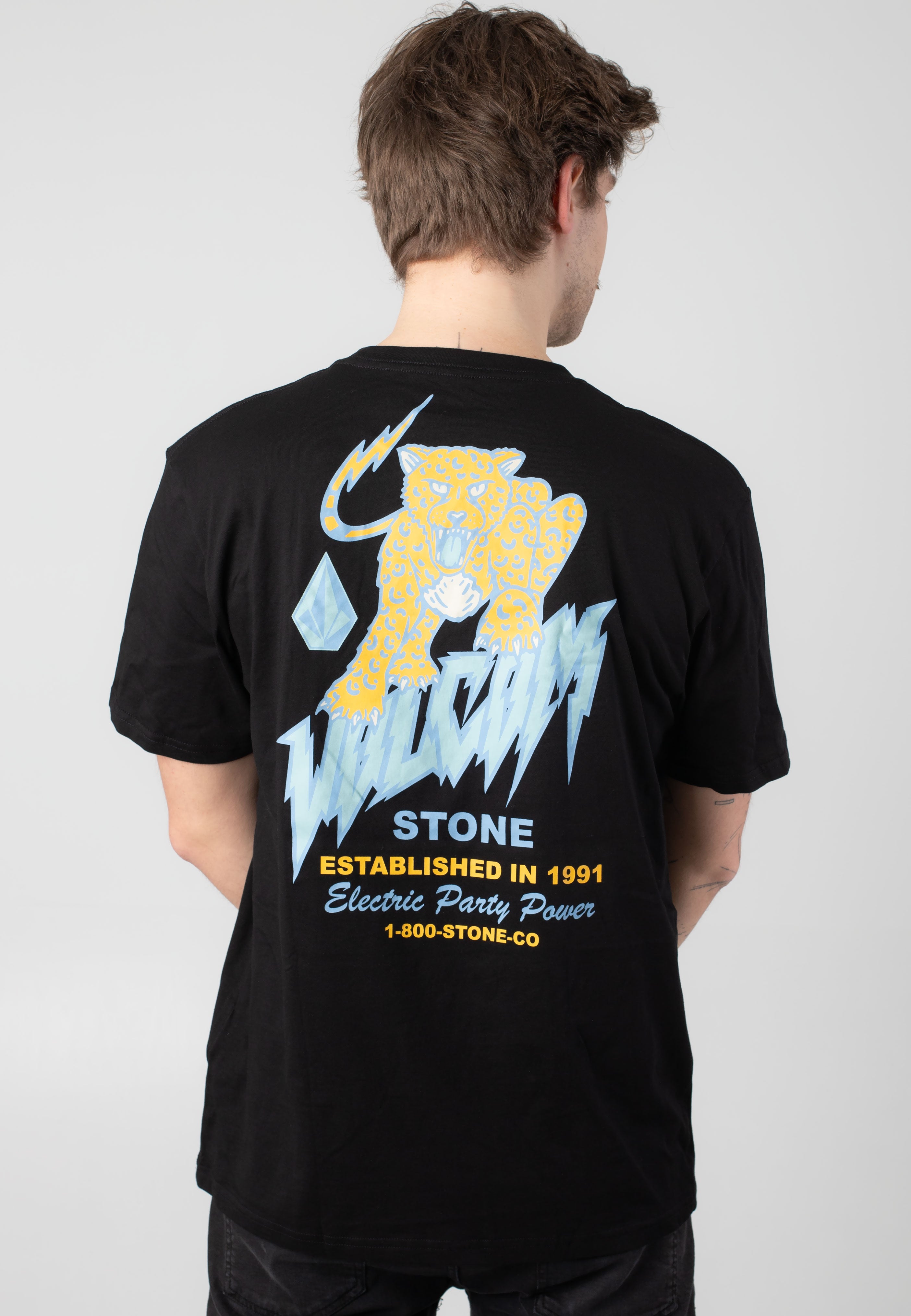 Volcom - Meow Black - T-Shirt | Men-Image