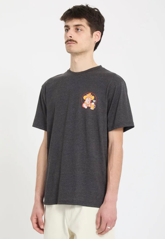 Volcom - Meowdy Heather Black - T-Shirt | Men-Image