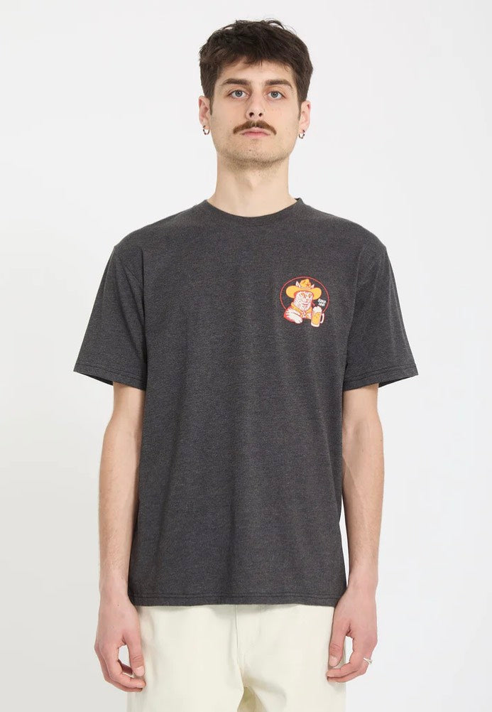 Volcom - Meowdy Heather Black - T-Shirt | Men-Image