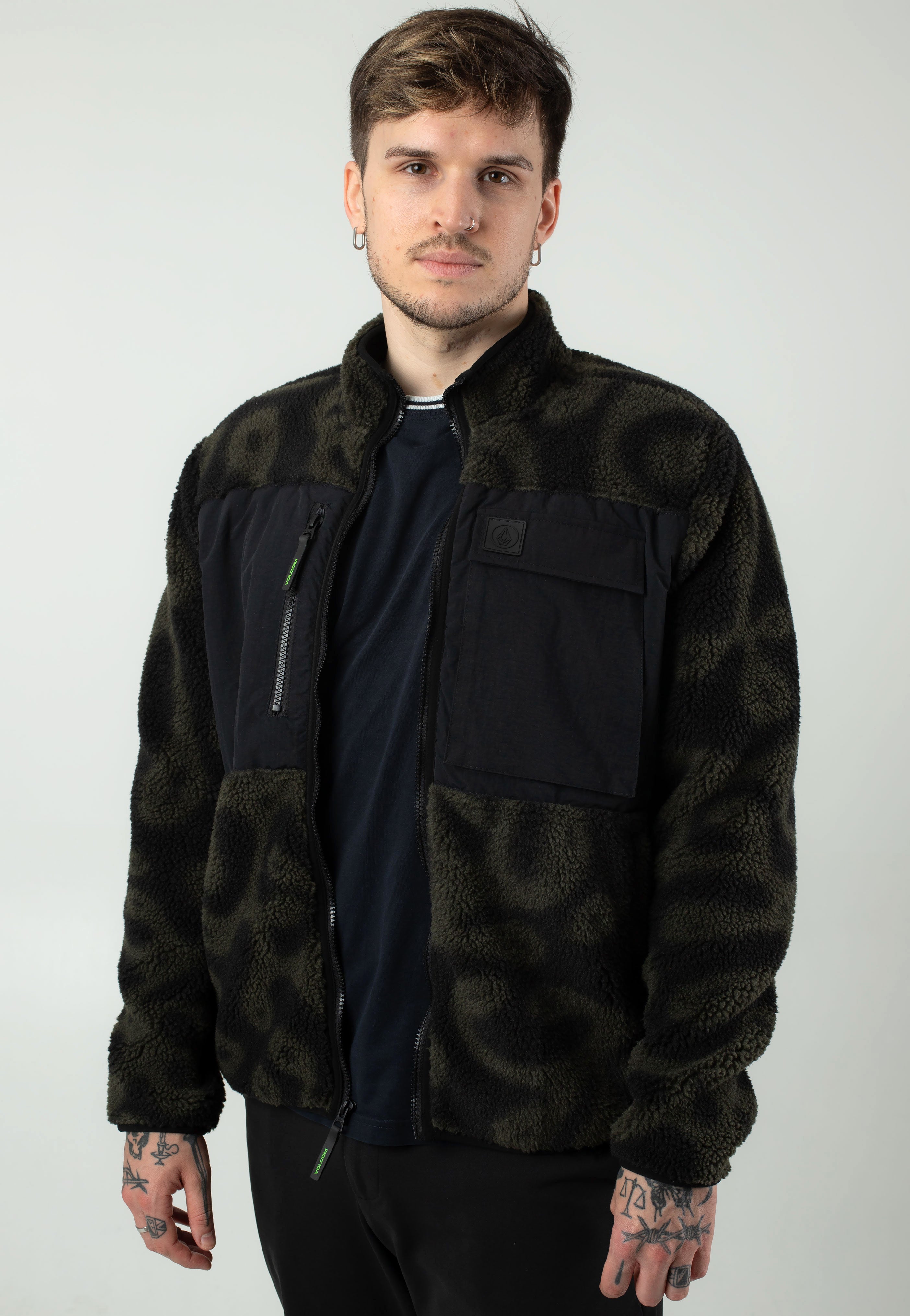 Volcom Fa Zephyr Storm Stone Prt/Print - Jacket | Impericon