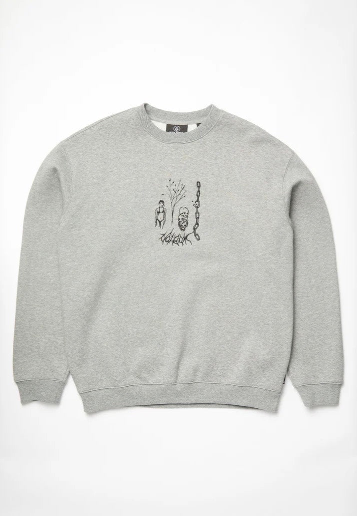 Volcom - Noder Heather Grey - Sweater | Men-Image