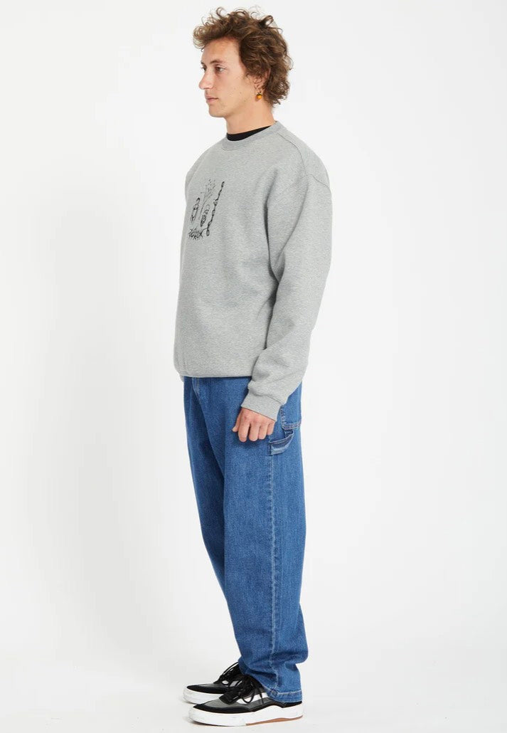 Volcom - Noder Heather Grey - Sweater | Men-Image