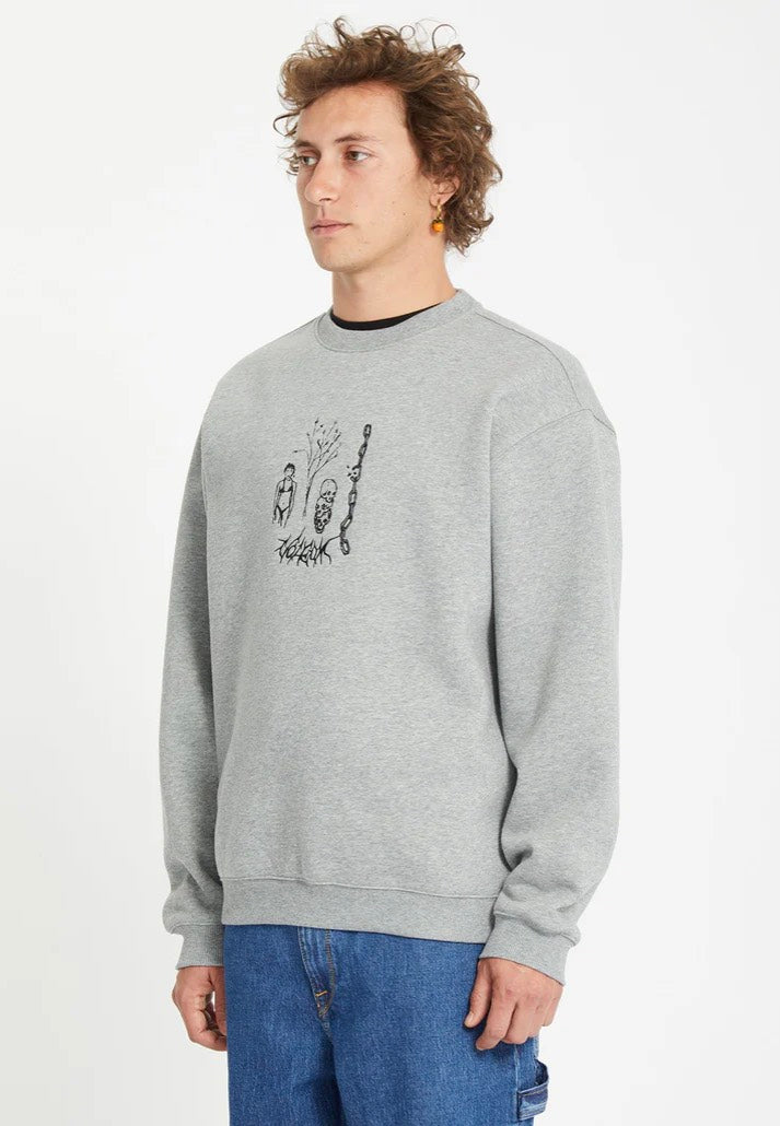 Volcom - Noder Heather Grey - Sweater | Men-Image