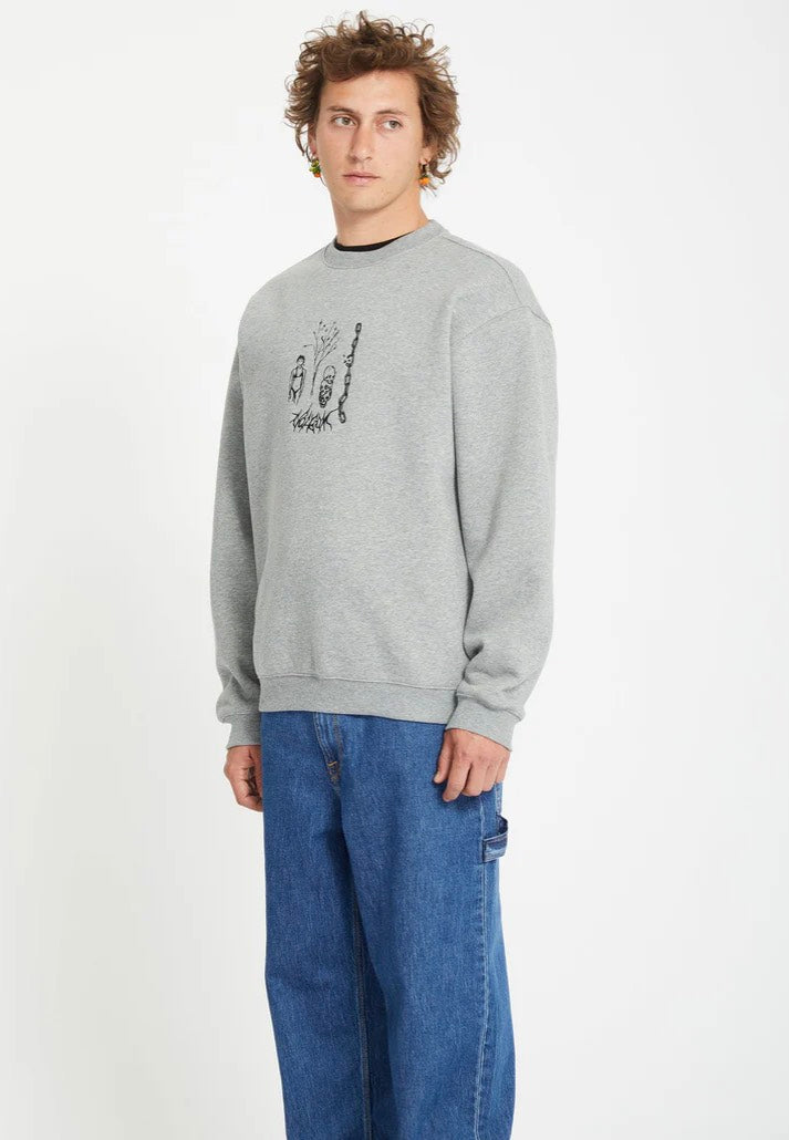 Volcom - Noder Heather Grey - Sweater | Men-Image