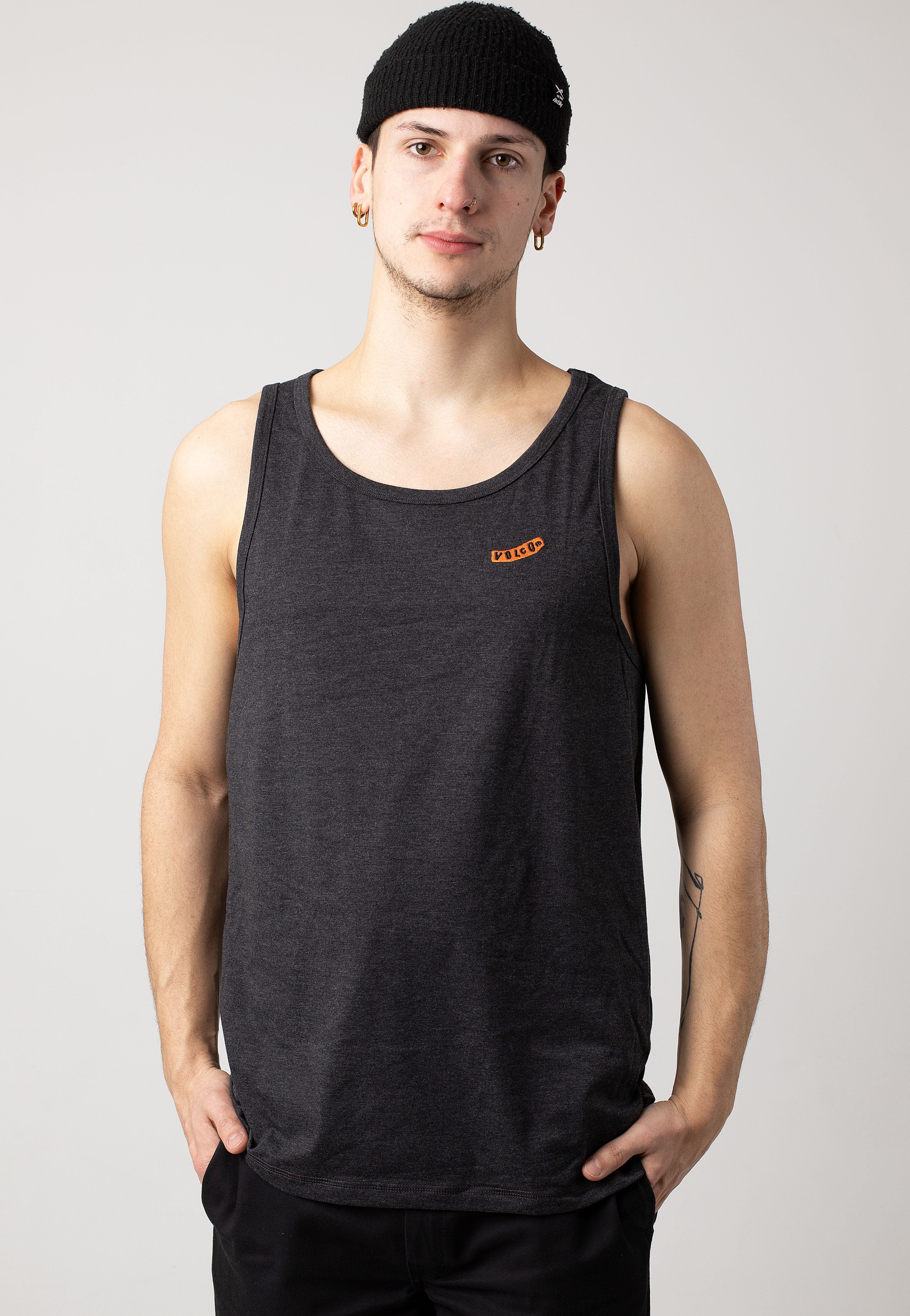 Volcom - Pistol Stone Heather Black - Tank | Men-Image