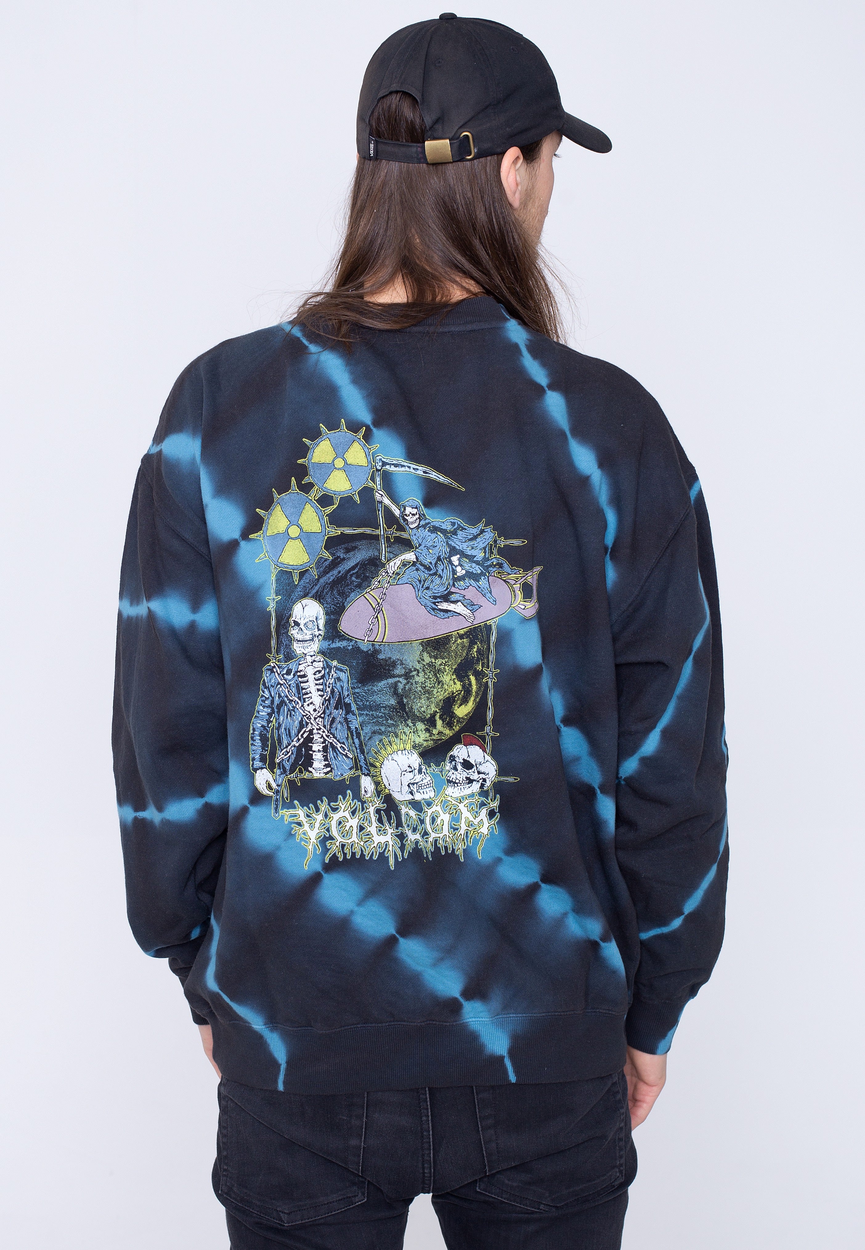 Volcom - Richard French Sayer Fa Crew Black - Sweater | Men-Image