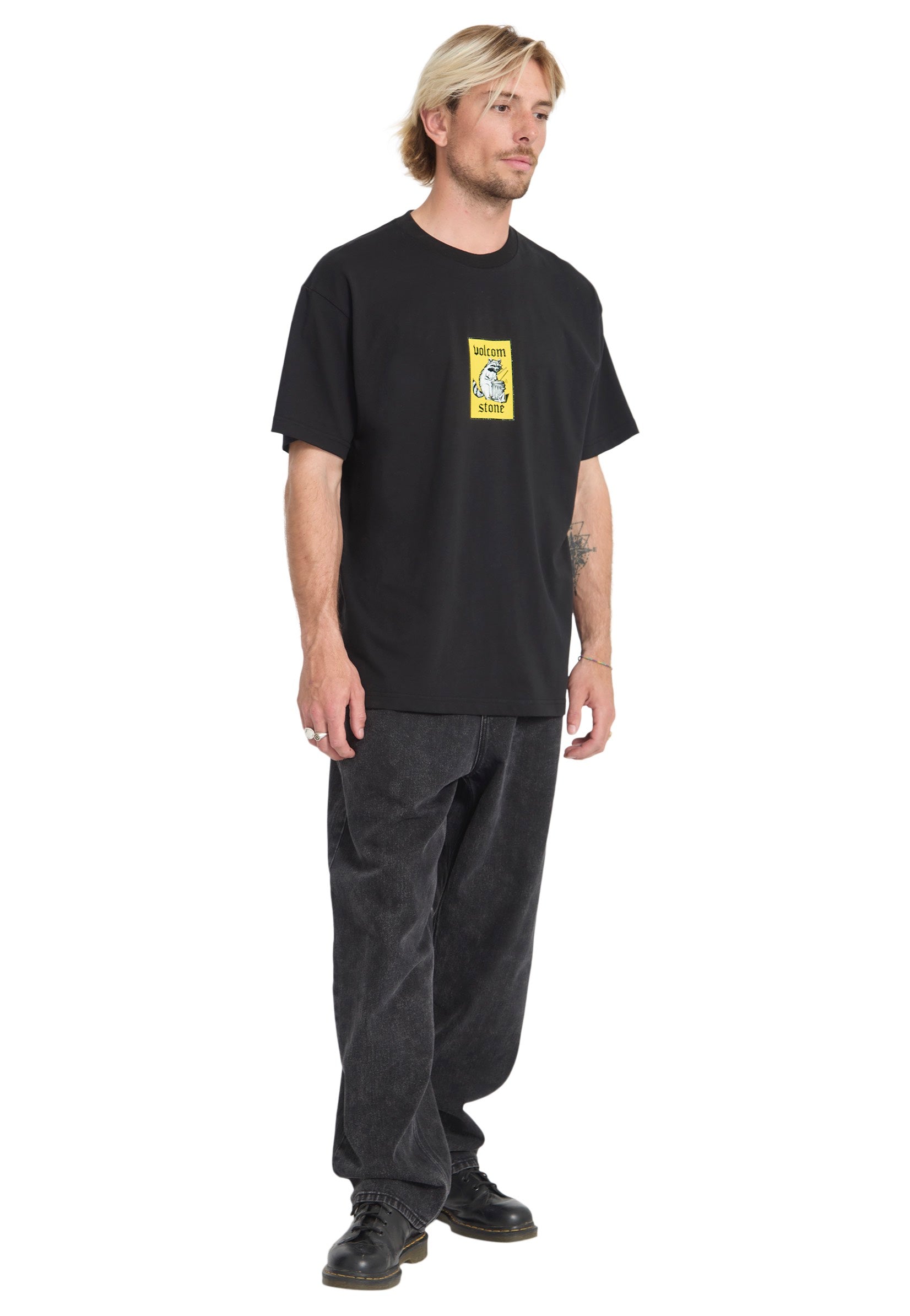 Volcom - Rockout Black - T-Shirt | Men-Image