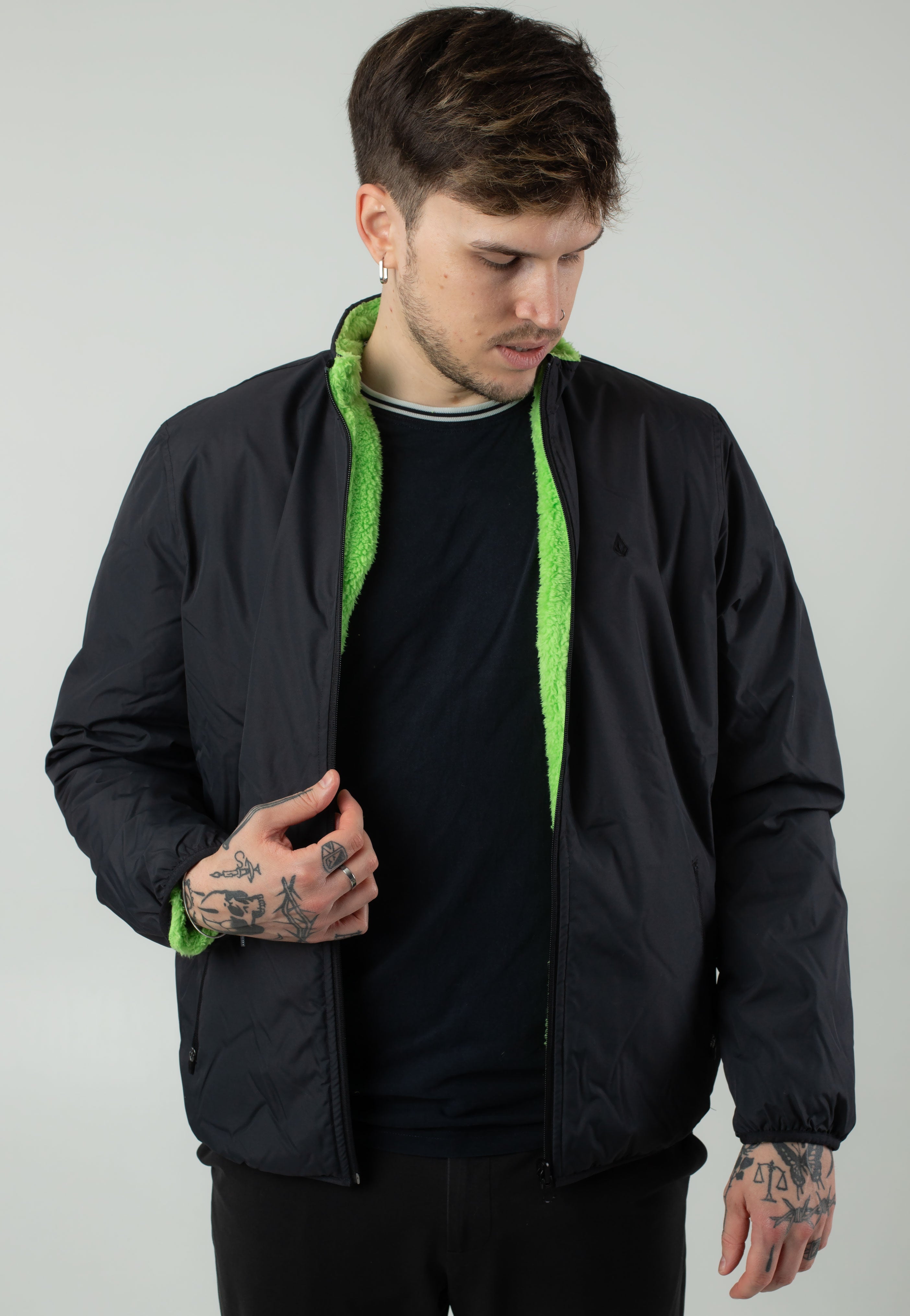 Volcom - Sidestone Black - Jacket | Men-Image