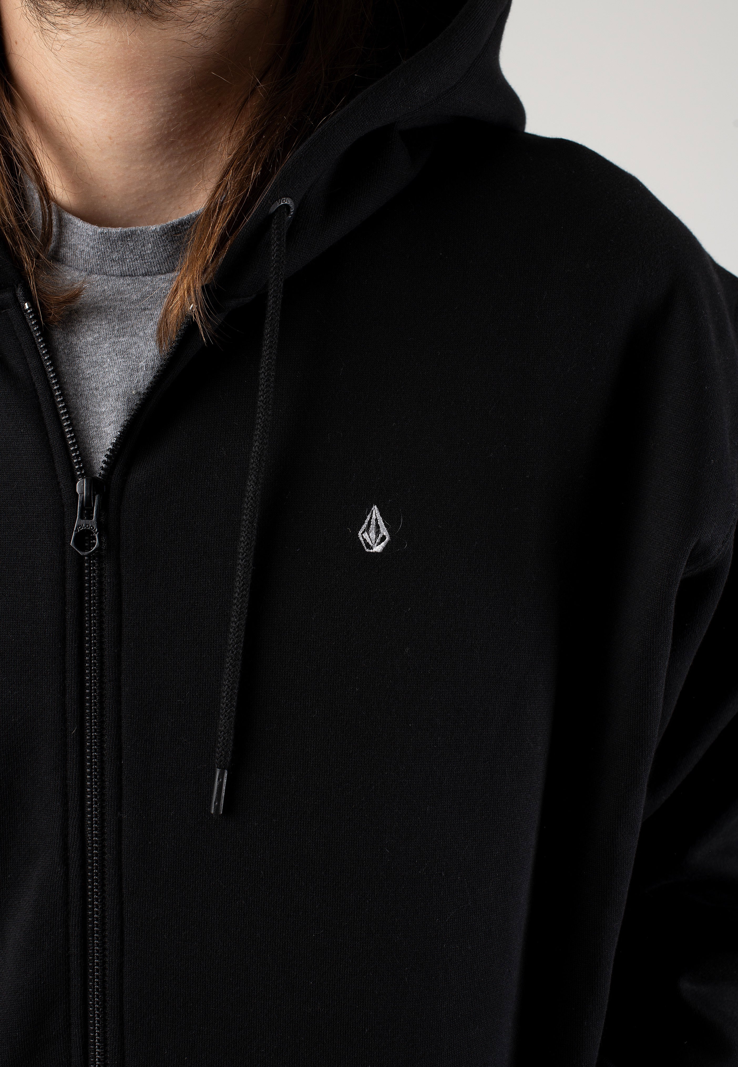 Volcom - Single Stone Black - Zipper | Men-Image