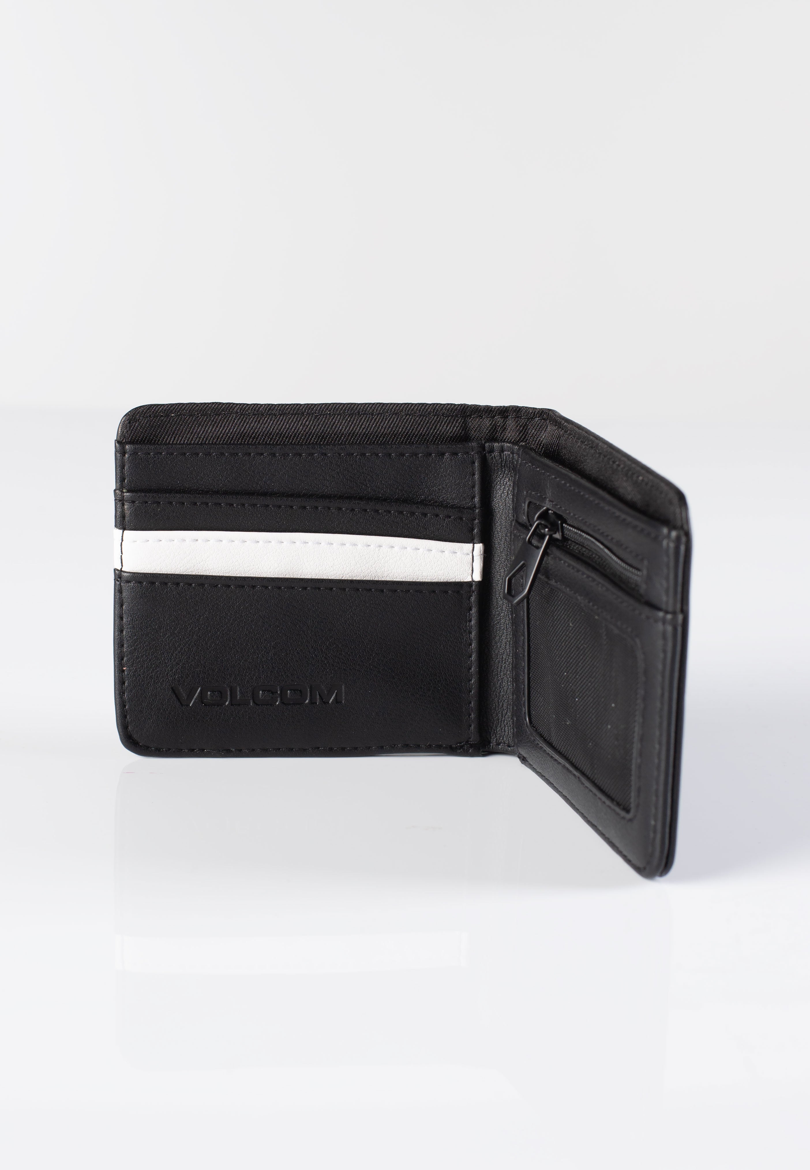Volcom - Slim Stone PU S Black - Wallet | Neutral-Image