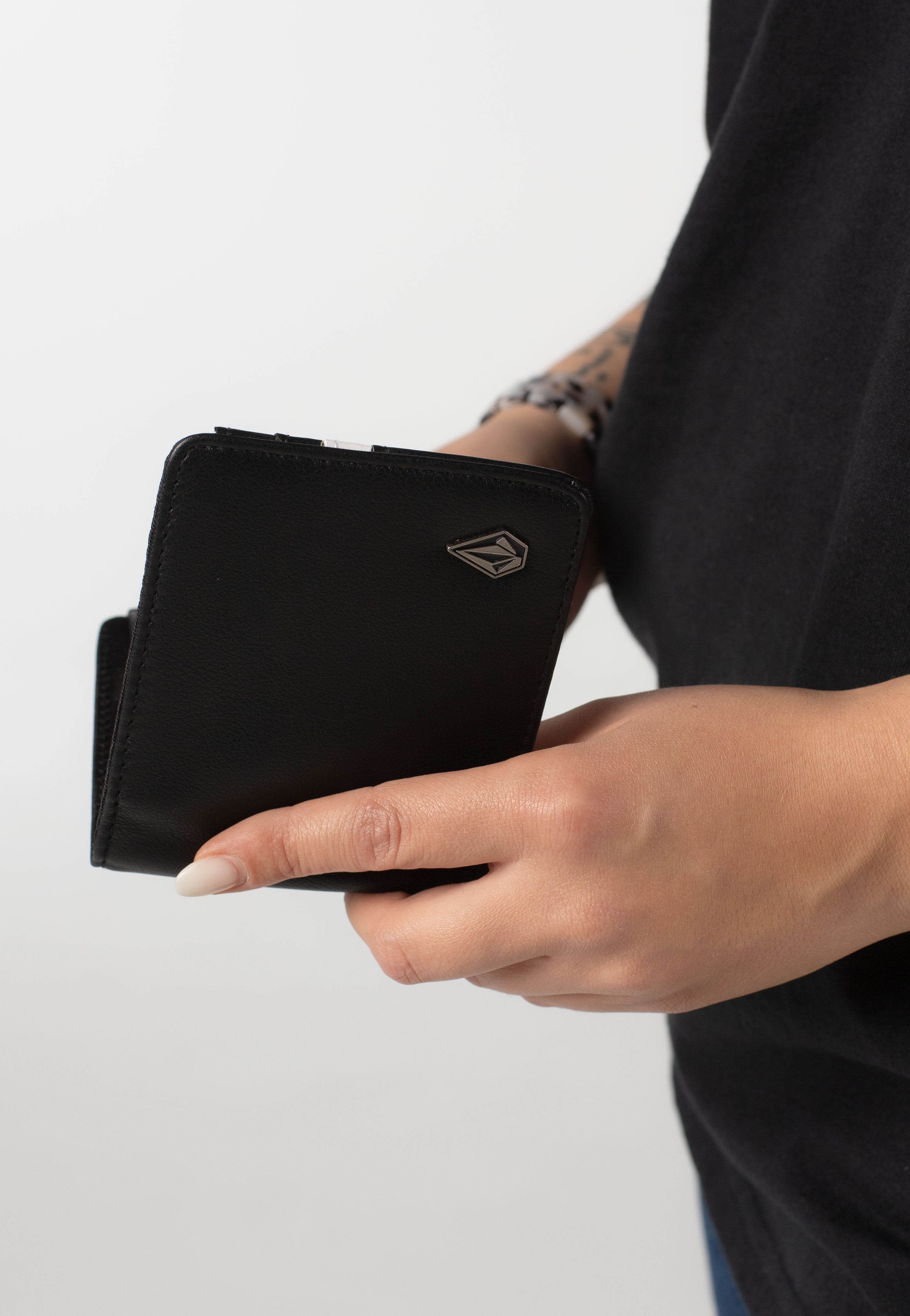 Volcom - Slim Stone PU S Black - Wallet | Neutral-Image