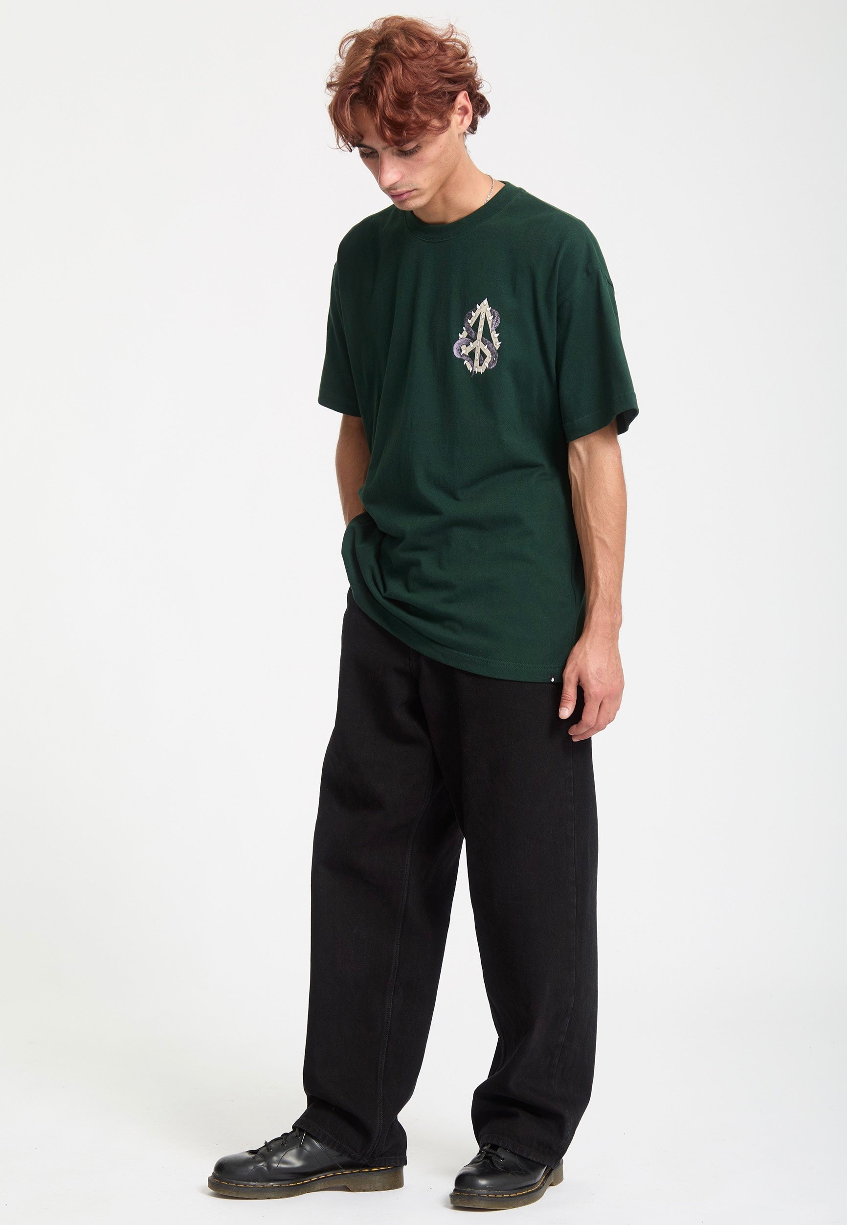 Volcom - Snake Peace LSE Scarab - T-Shirt | Men-Image