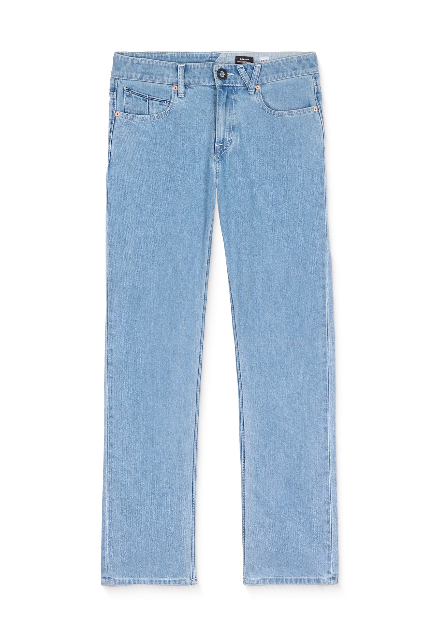 Volcom - Solver Denim Camper Blue - Jeans | Men-Image