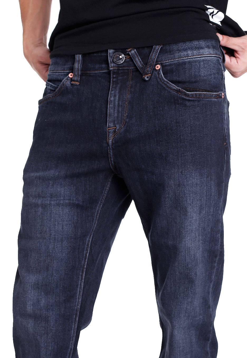 Volcom - Solver Denim Vintage Blue - Jeans | Men-Image