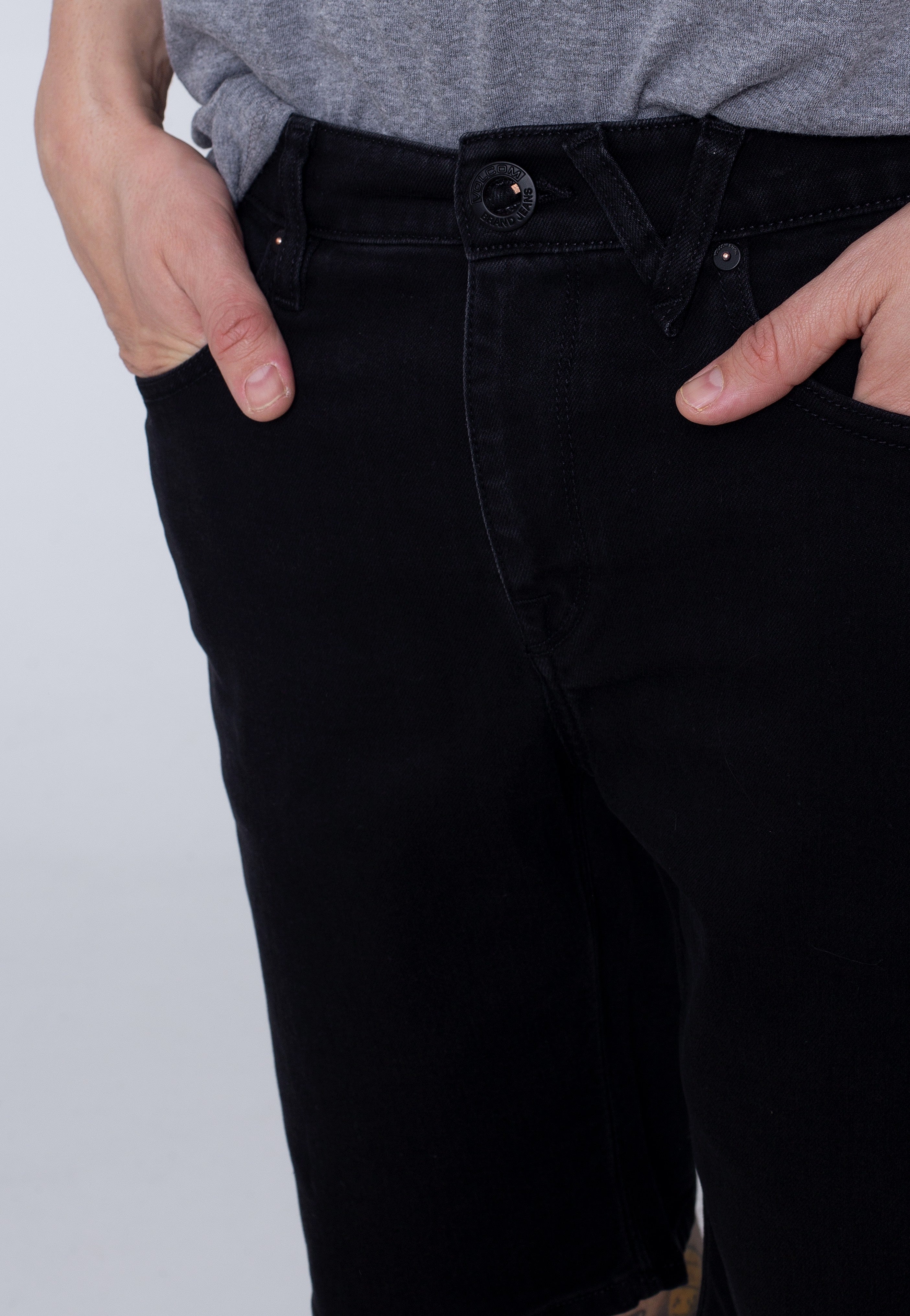 Volcom - Solver Denim Black Out - Shorts | Men-Image