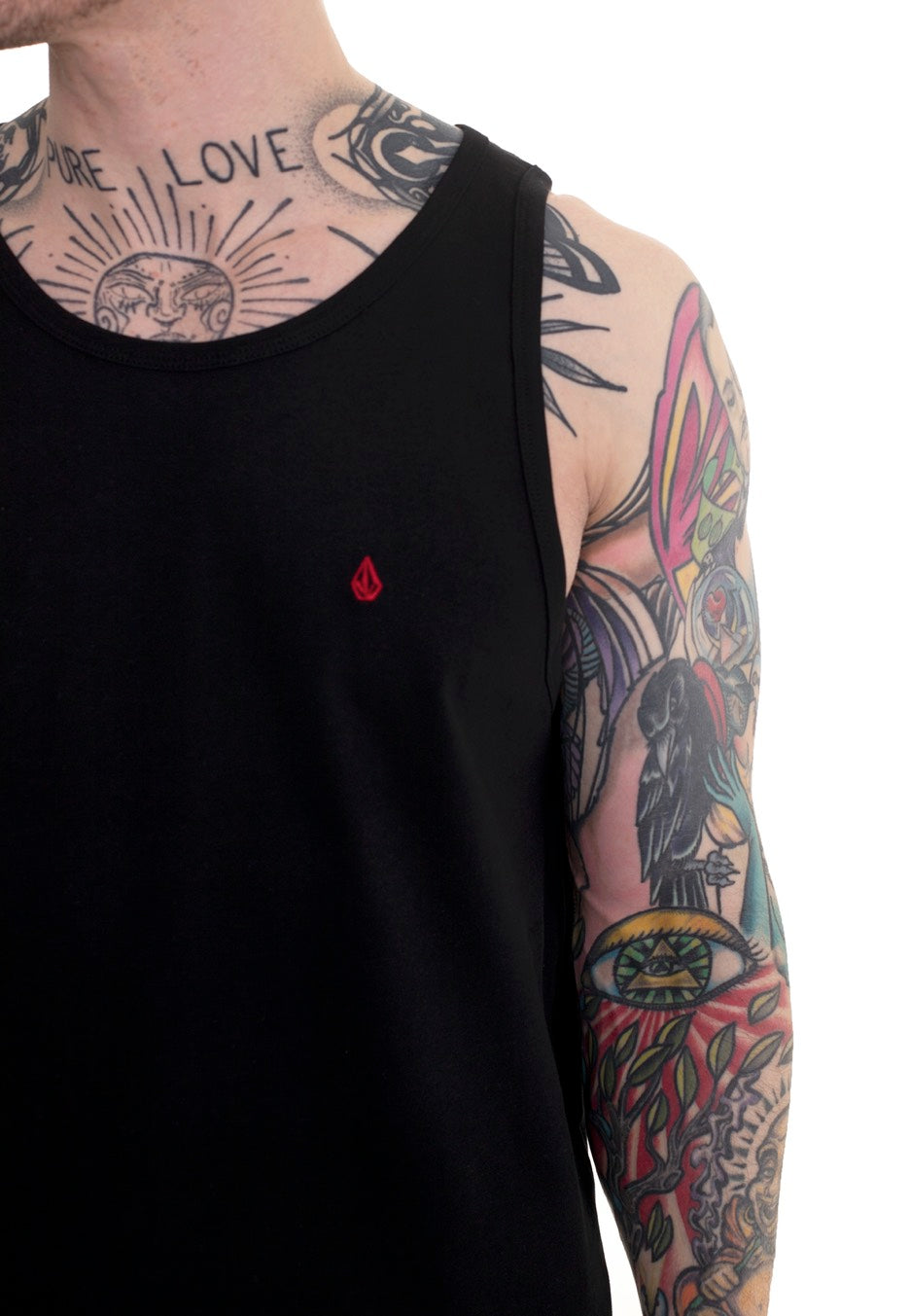 Volcom - Stone Blanks Basic Black - Tank | Men-Image