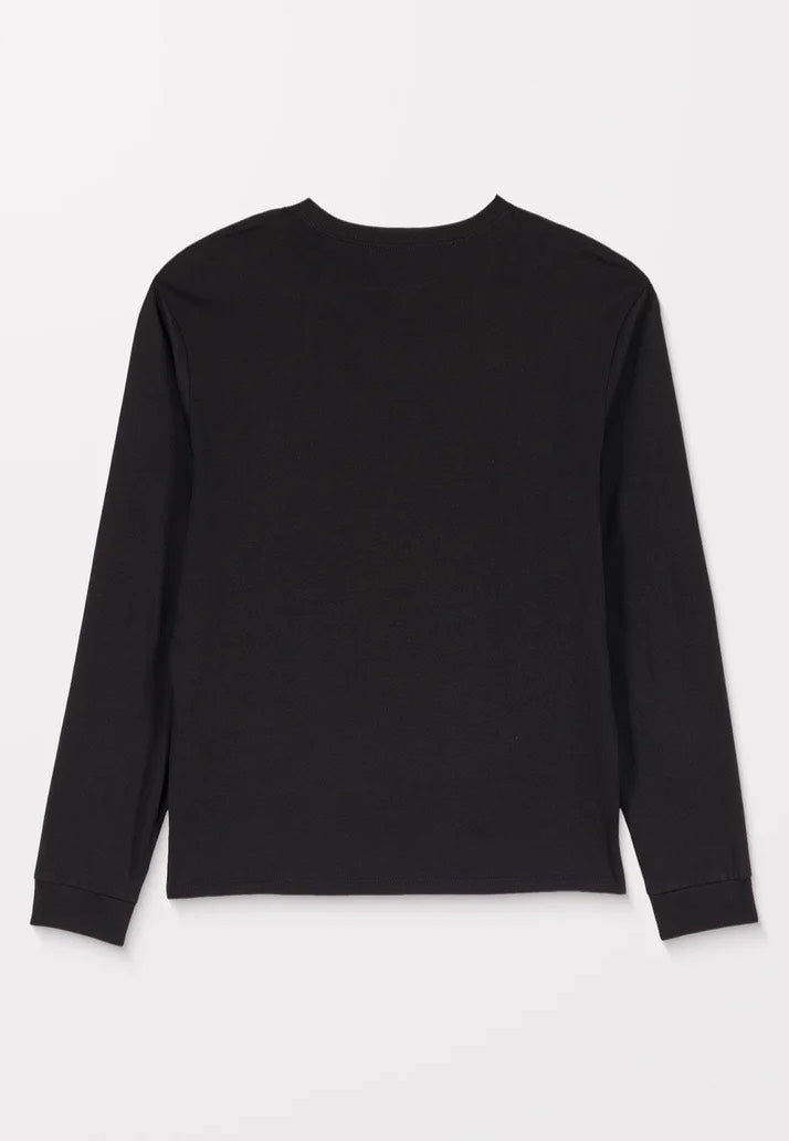 Volcom - Stone Blanks Black - Longsleeve | Men-Image