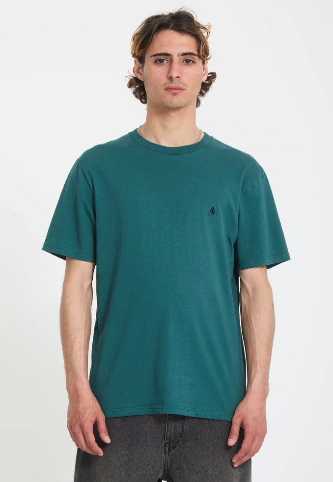 Volcom - Stone Blanks Rifle Green - T-Shirt | Men-Image