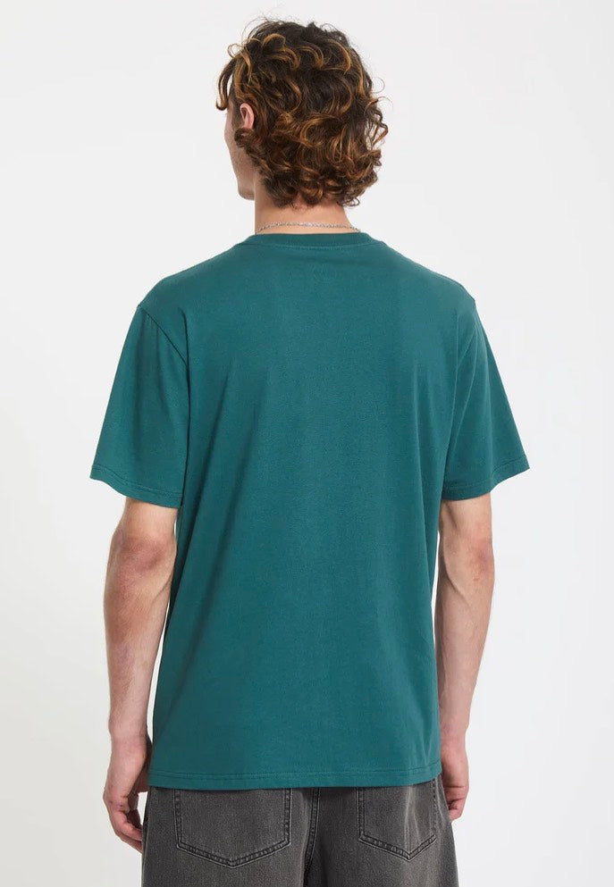 Volcom - Stone Blanks Rifle Green - T-Shirt | Men-Image