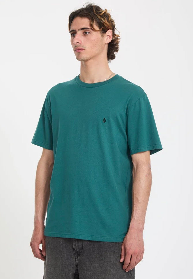 Volcom - Stone Blanks Rifle Green - T-Shirt | Men-Image