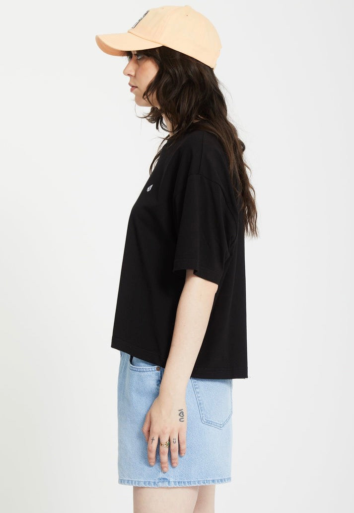 Volcom - Stone Blanks Up Black - T-Shirt | Women-Image
