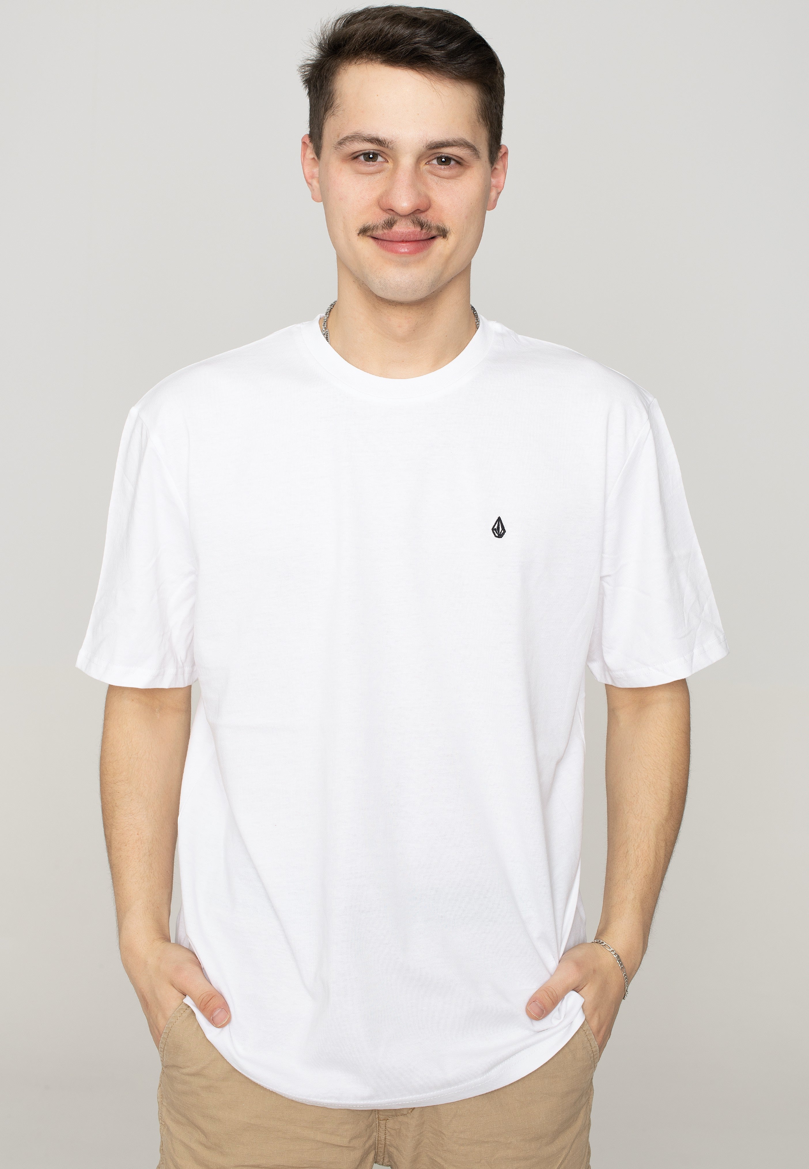 Volcom - Stone Blanks White - T-Shirt | Men-Image