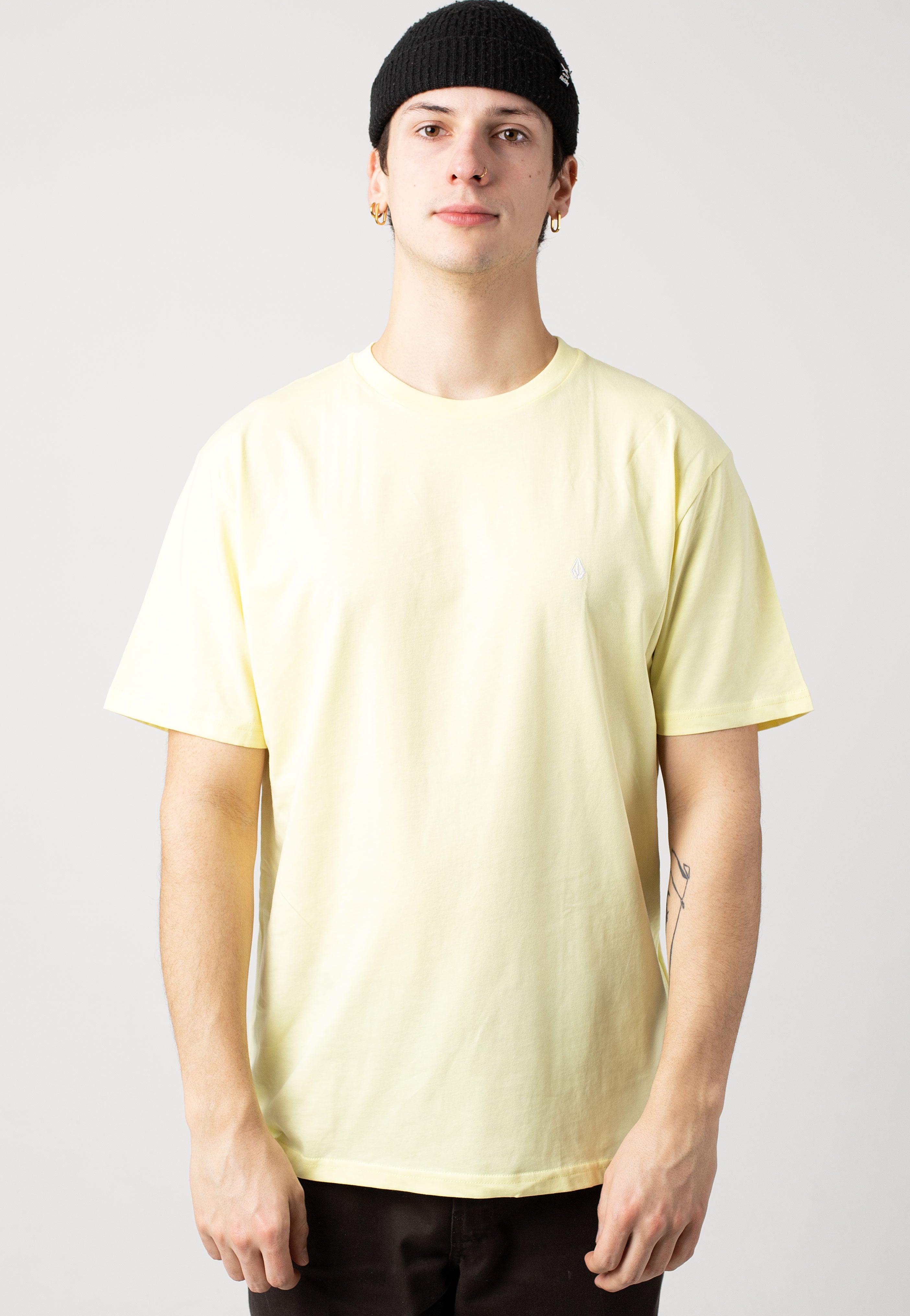 Volcom - Stone Blanks Basic Aura Yellow - T-Shirt | Men-Image