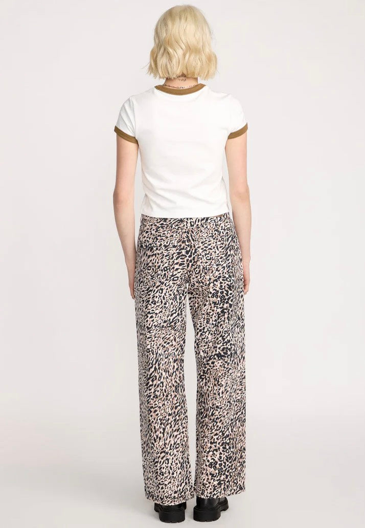 Volcom - Stoned BF Lowrise Animal Print - Pants | Women-Image