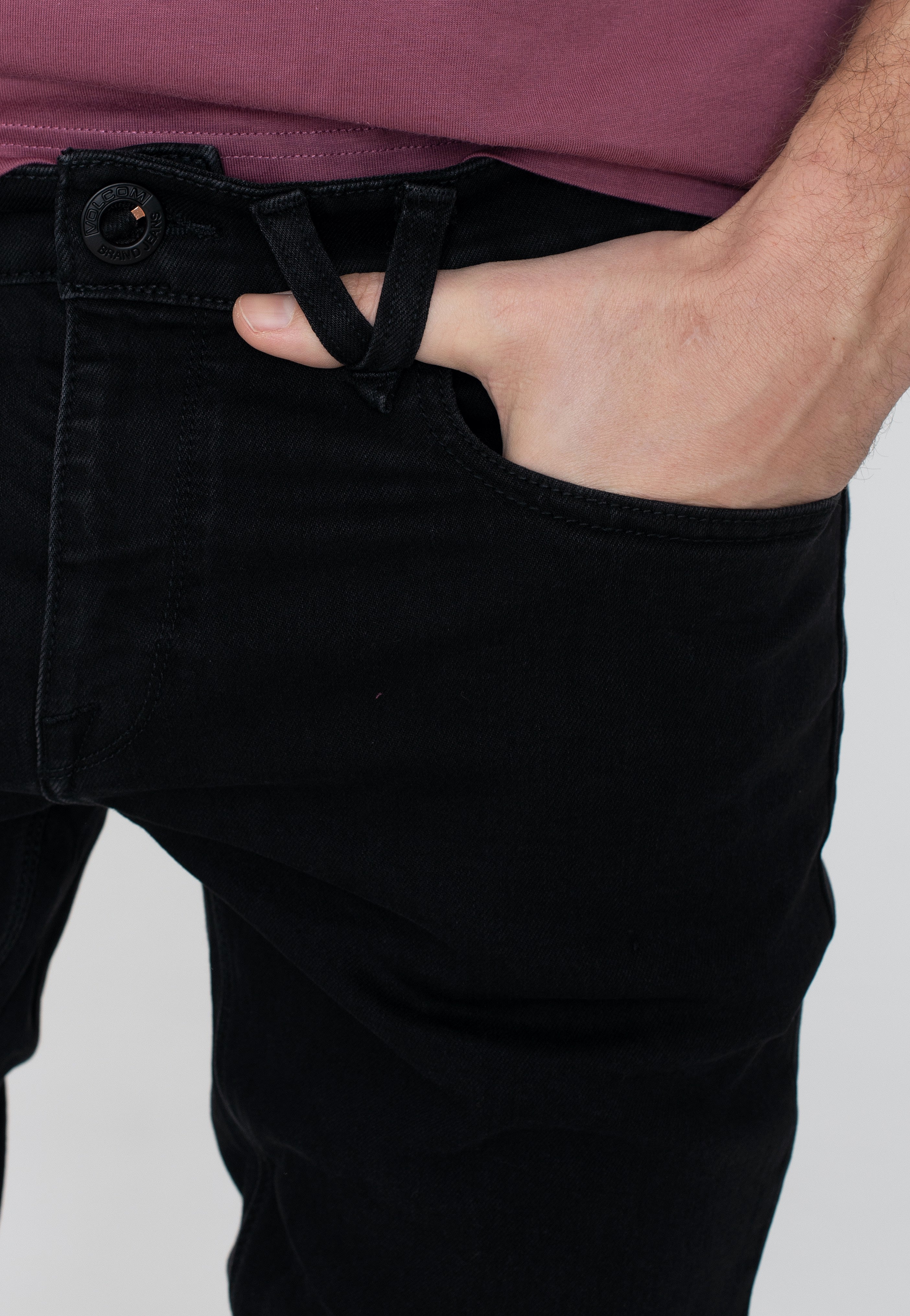 Volcom - Vorta Denim Black Out - Jeans | Men-Image