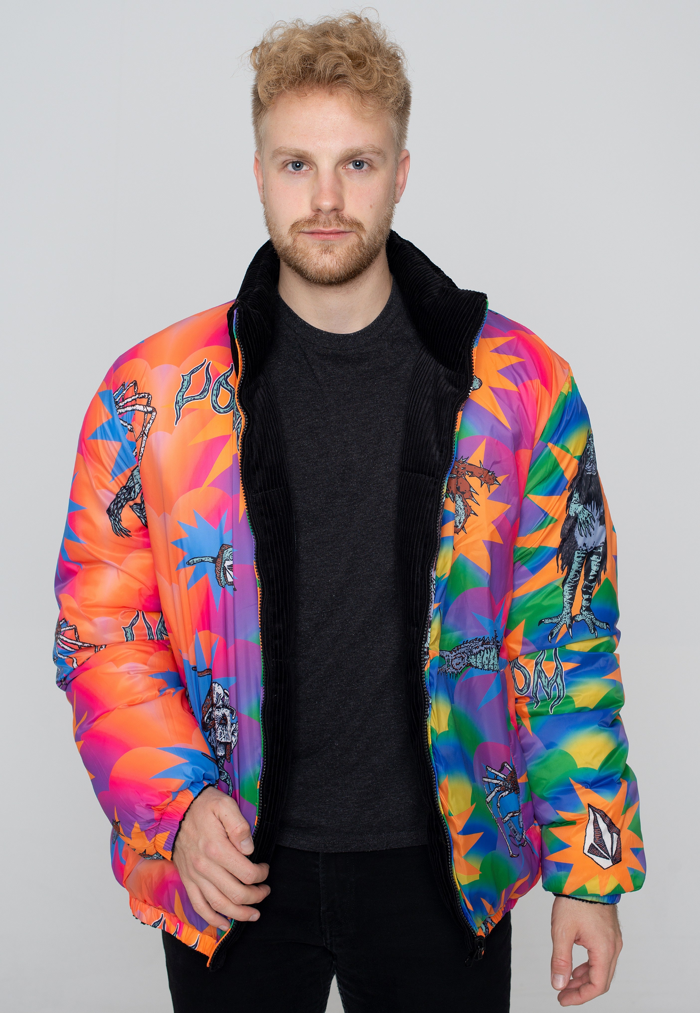 Volcom - Chrissieabbottxfrench Prt Print - Jacket | Men-Image
