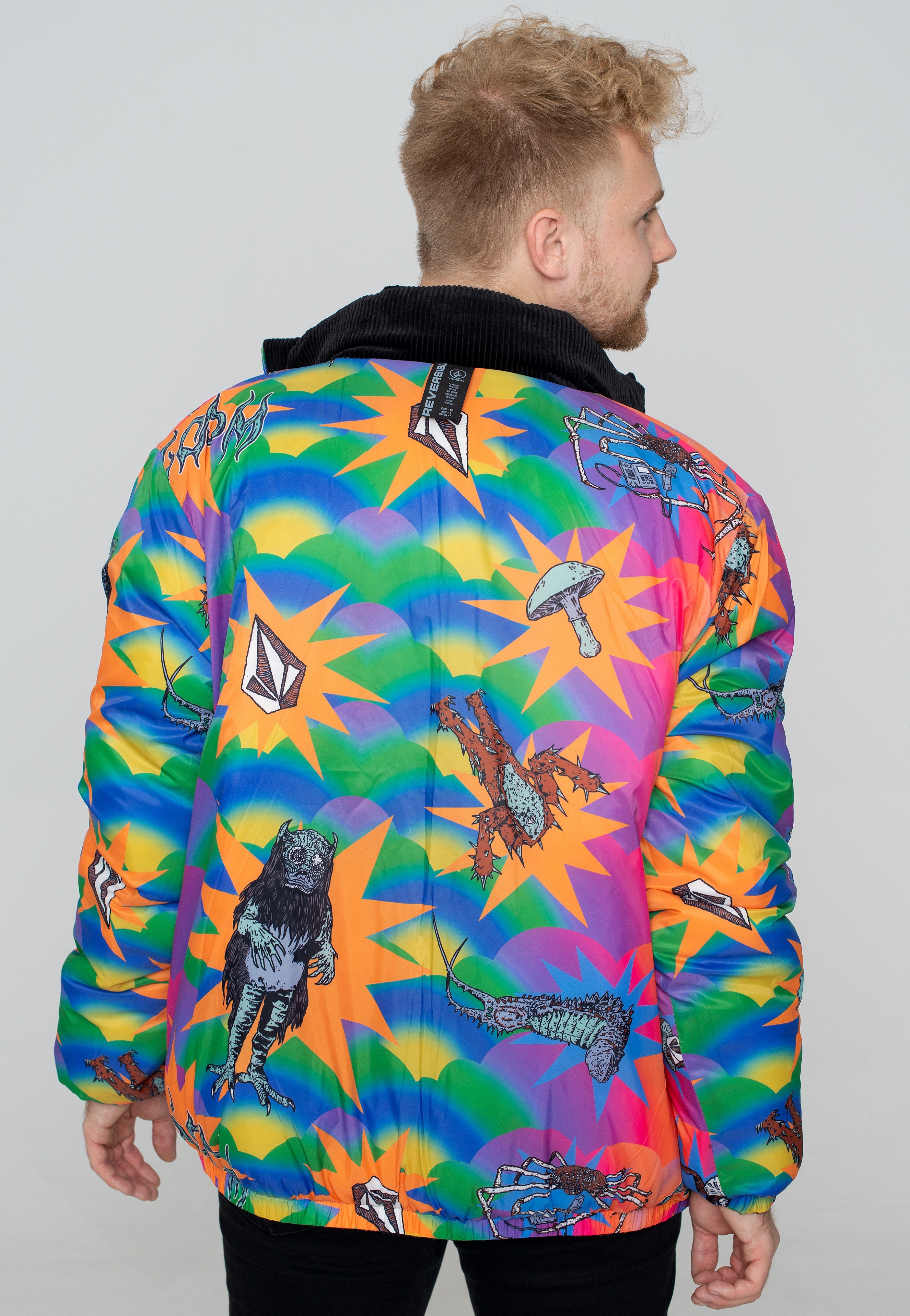 Volcom - Chrissieabbottxfrench Prt Print - Jacket | Men-Image
