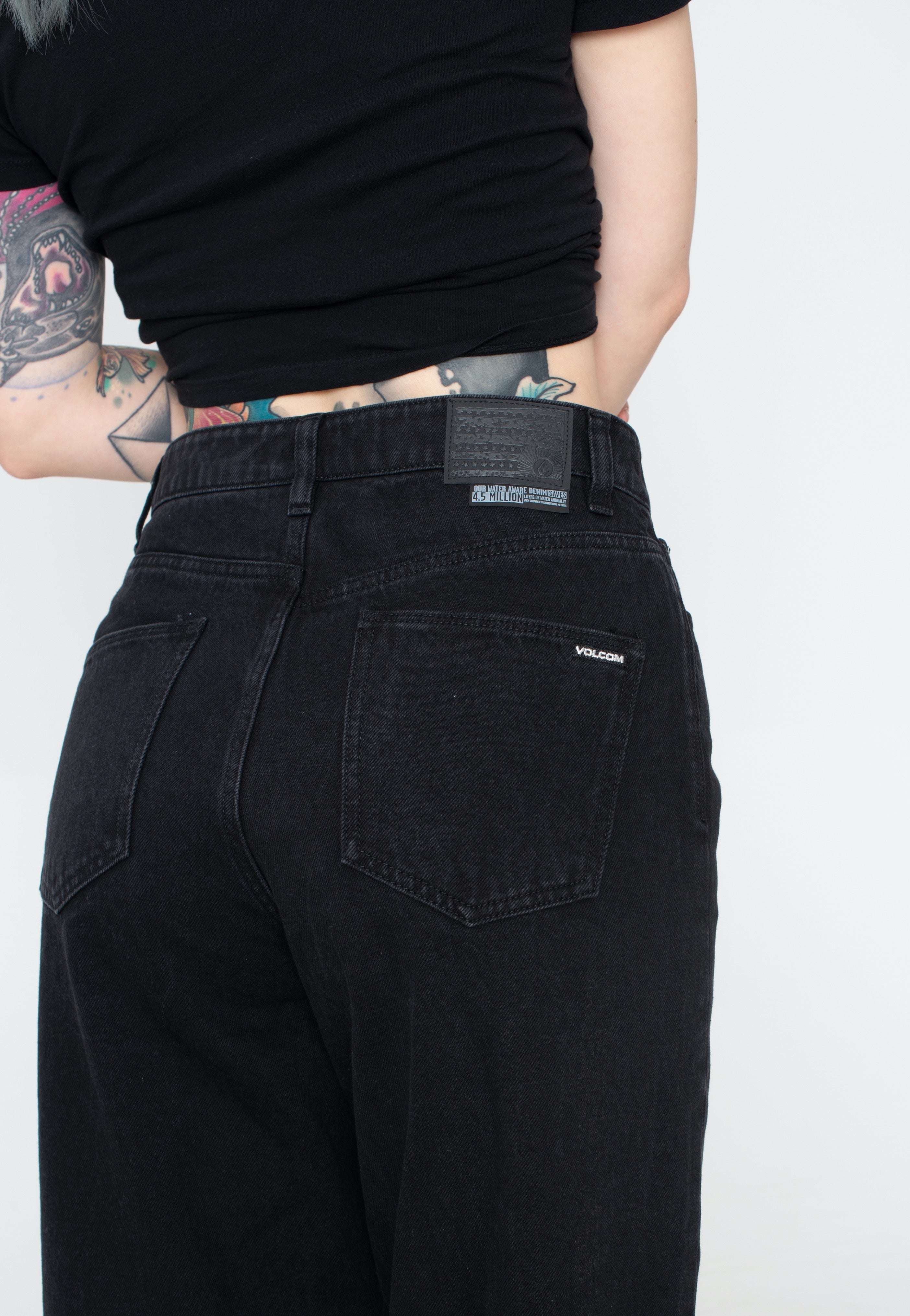 Volcom - Weellow Denim Black - Jeans | Women-Image