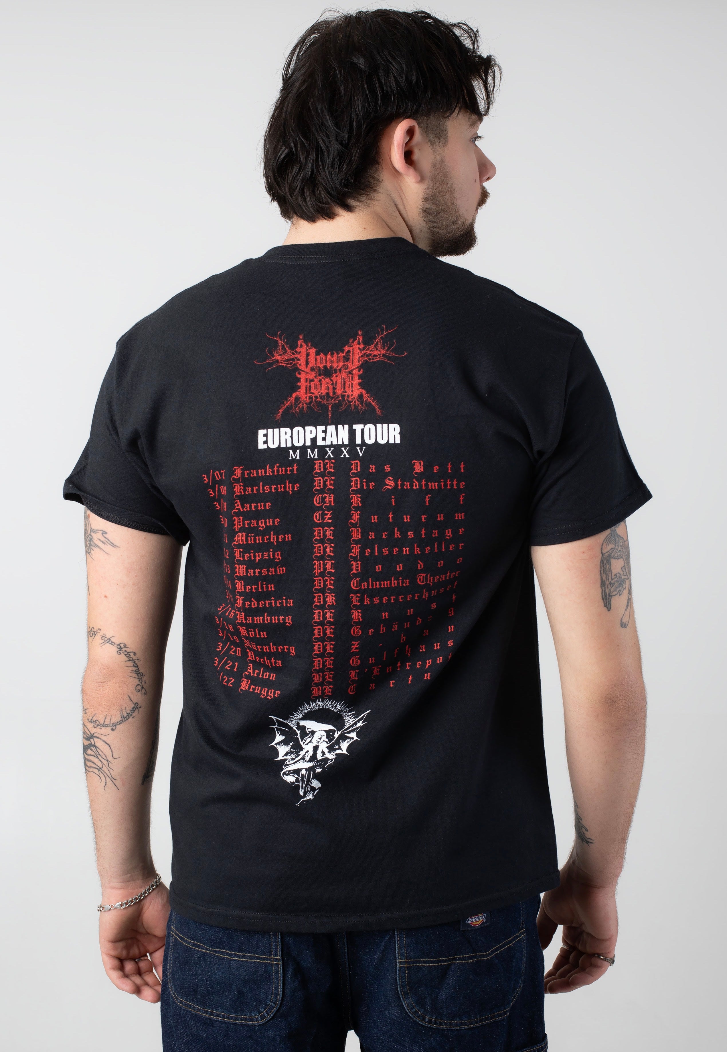 Vomit Forth - Jesus Tour 2025 - T-Shirt | Men-Image