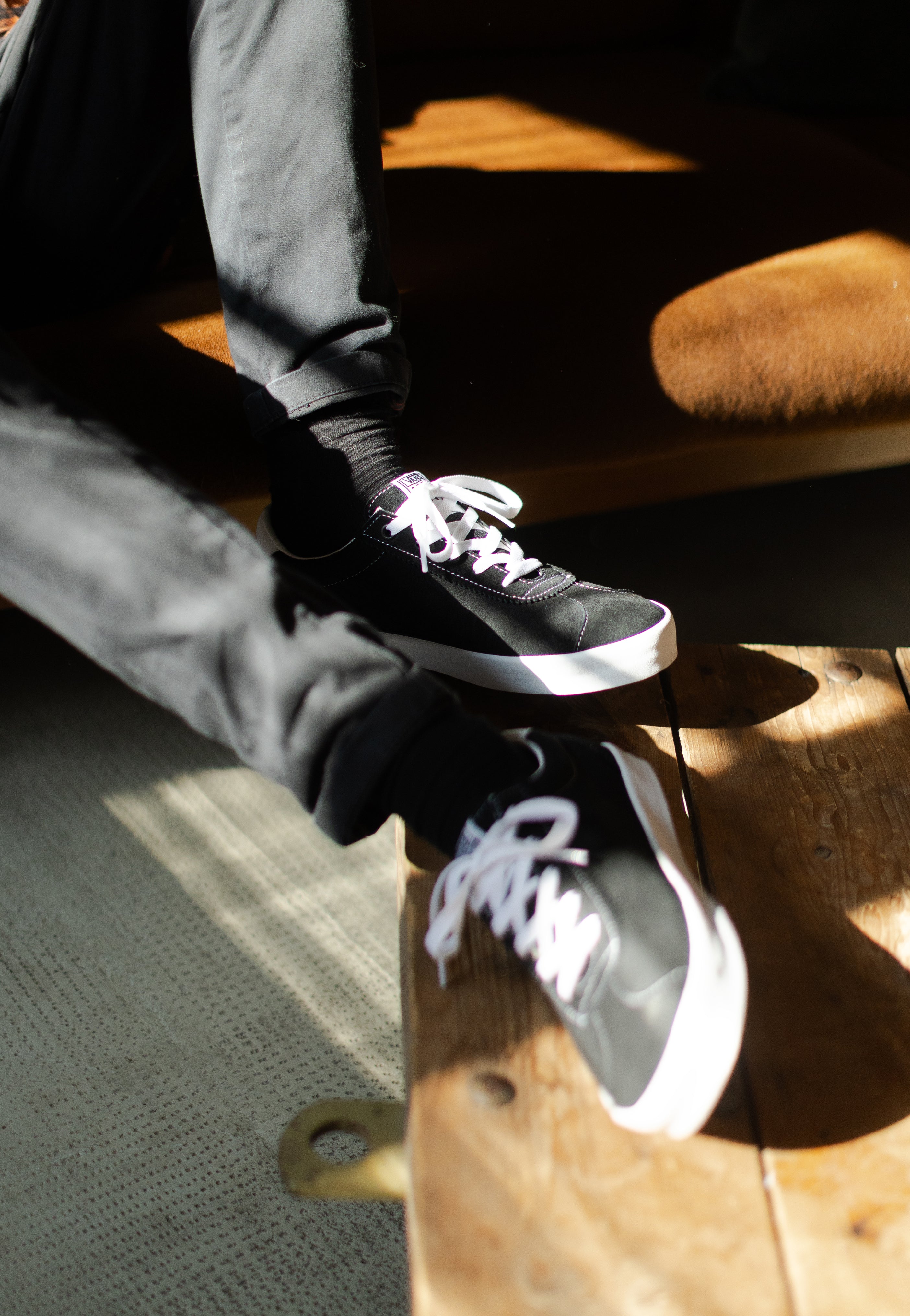 Vans - Sport Low Black/White - Shoes | Neutral-Image