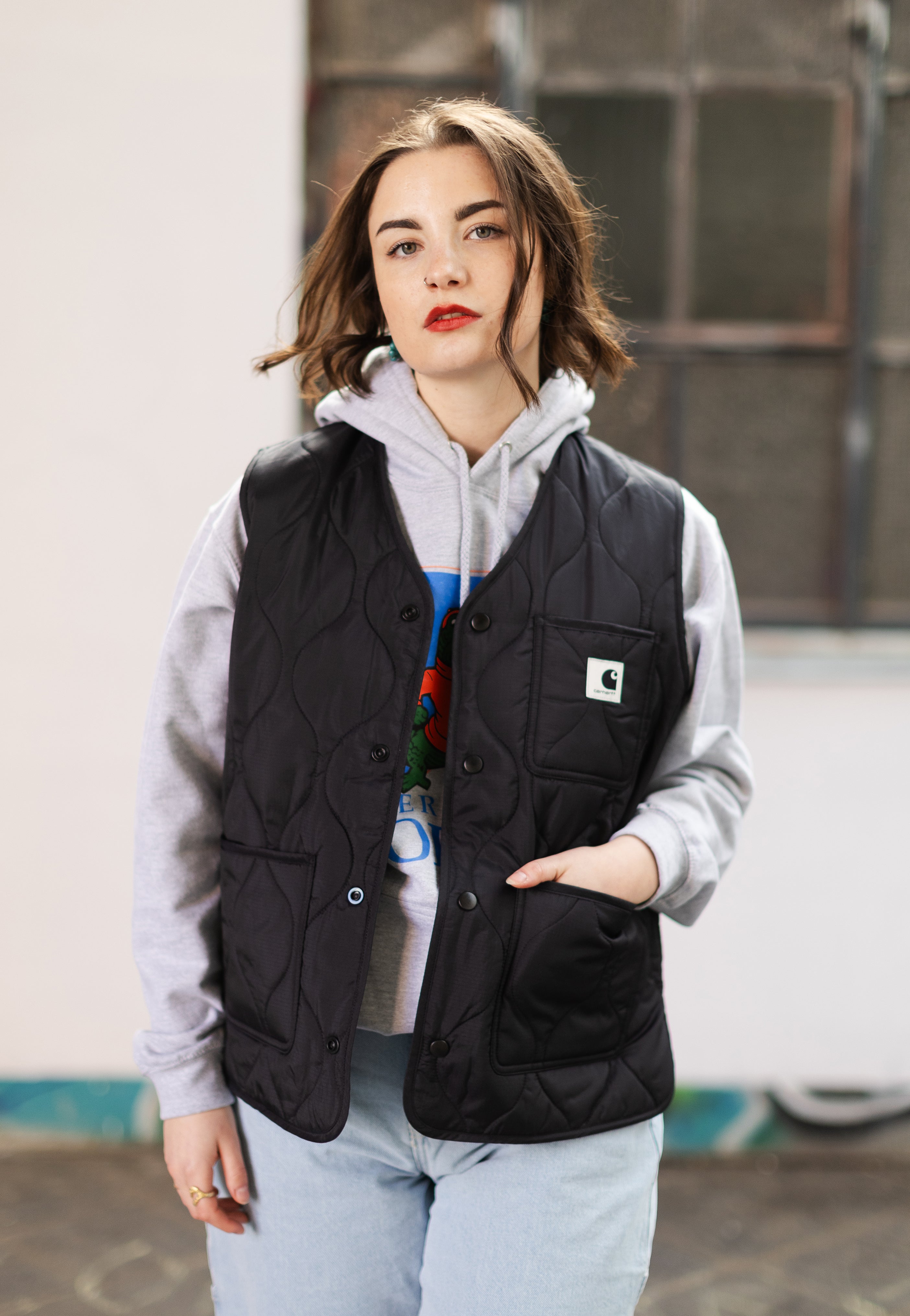 Carhartt WIP - W' Skyler Black - Vest | Women-Image