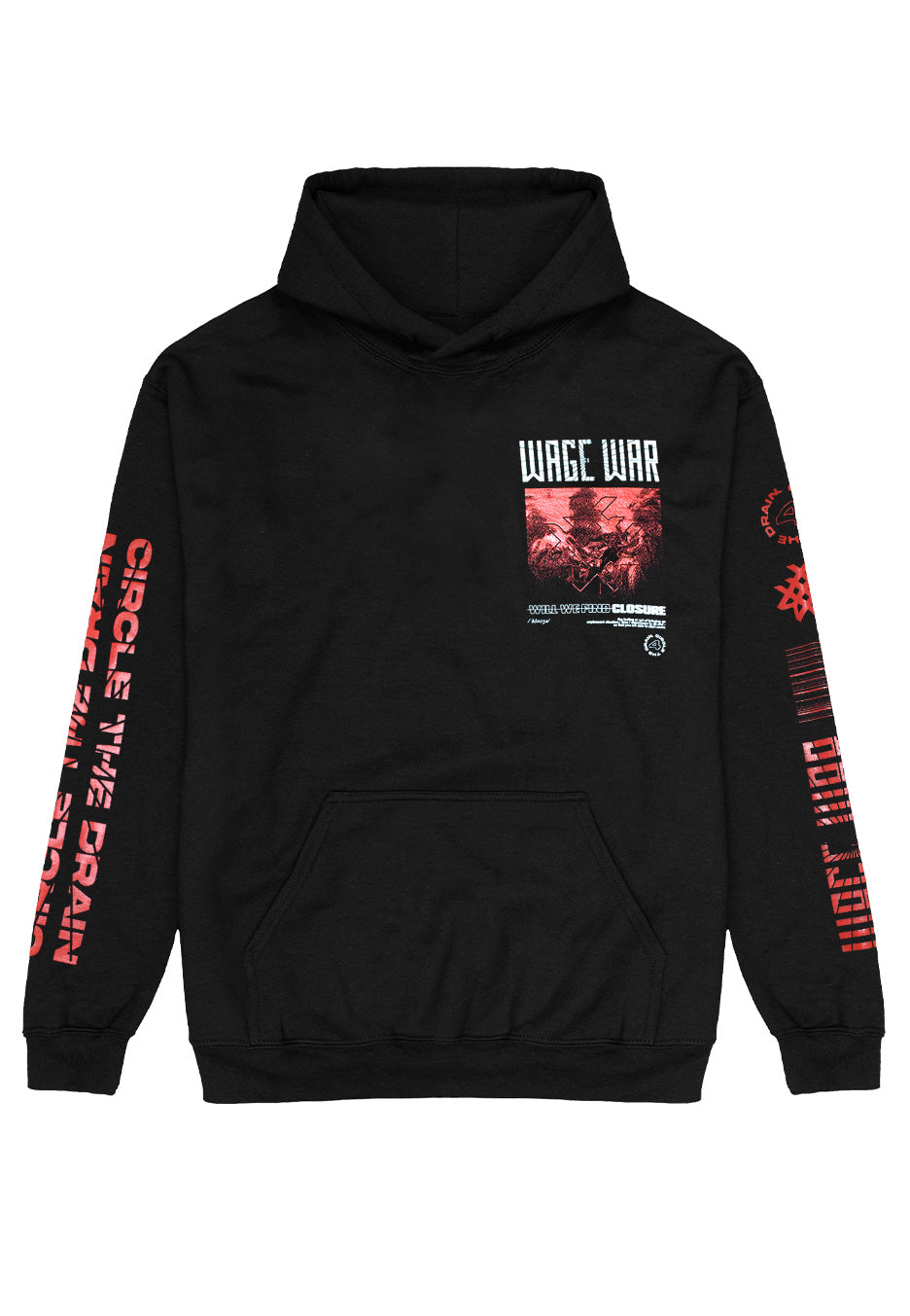 Wage War - Circle The Drain - Hoodie | Neutral-Image