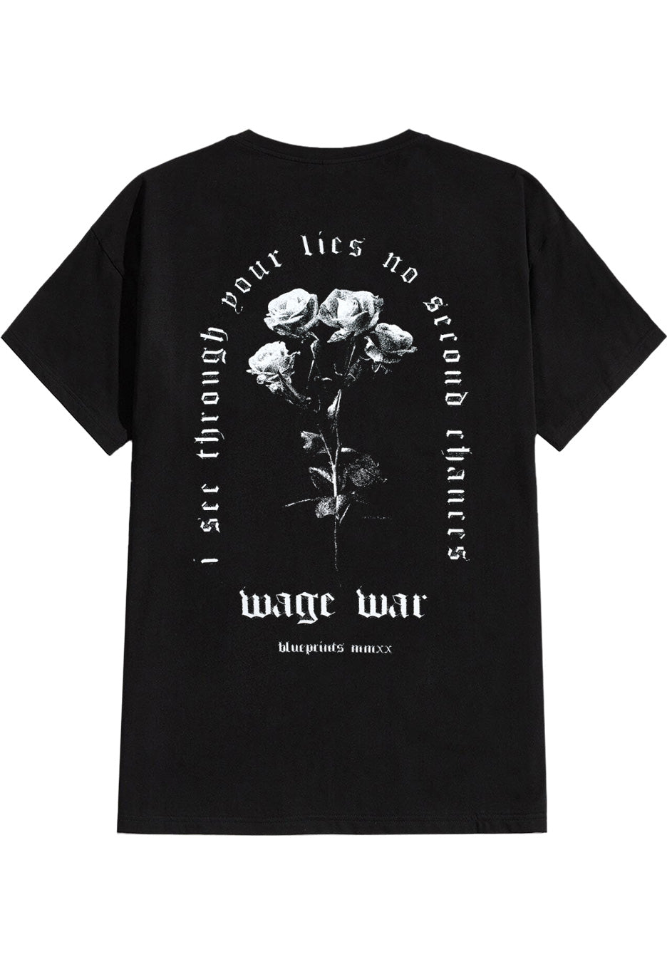 Wage War - Flowers - T-Shirt | Neutral-Image