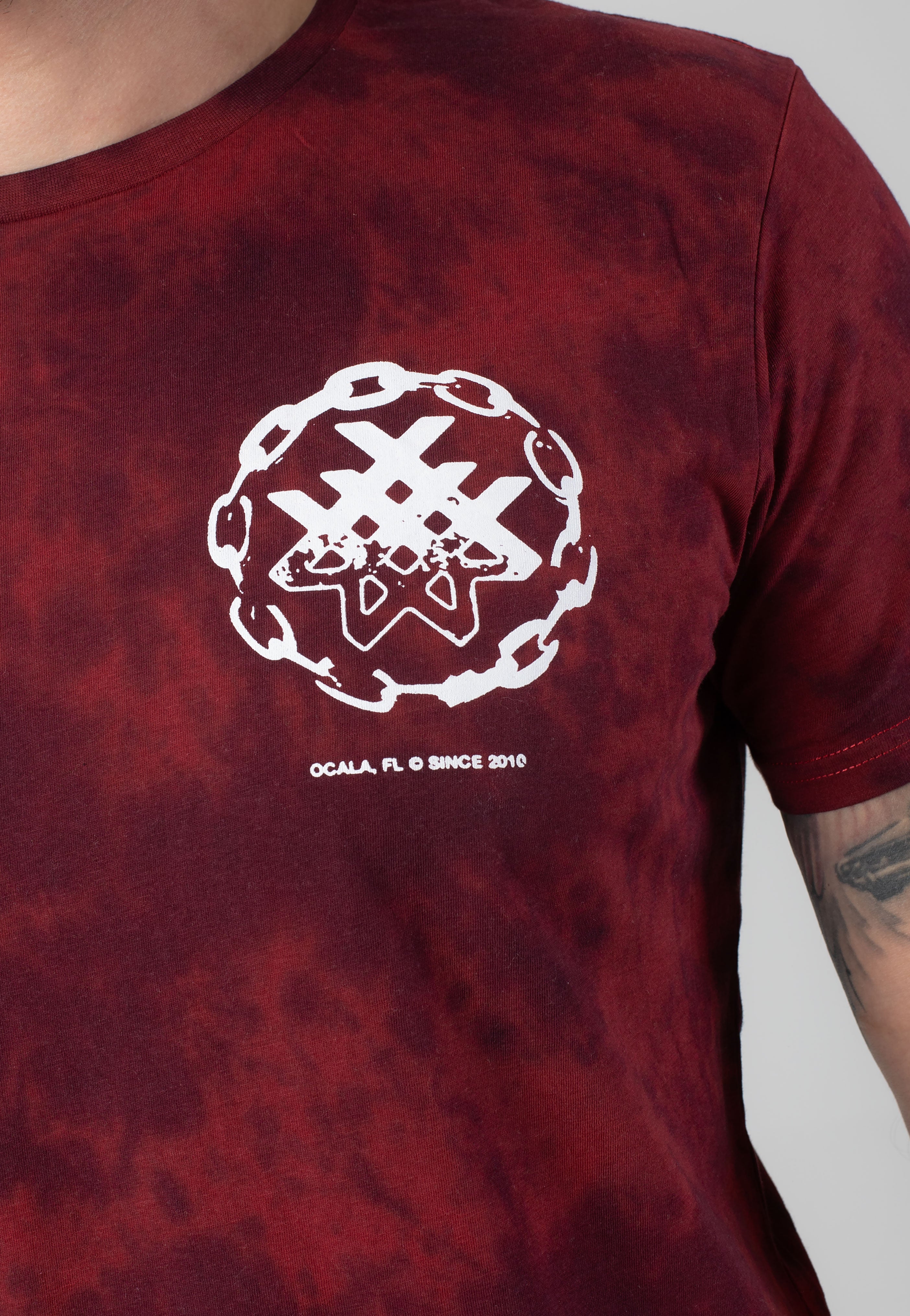 Wage War - Hounds Red/Black Tie Dye - T-Shirt | Men-Image