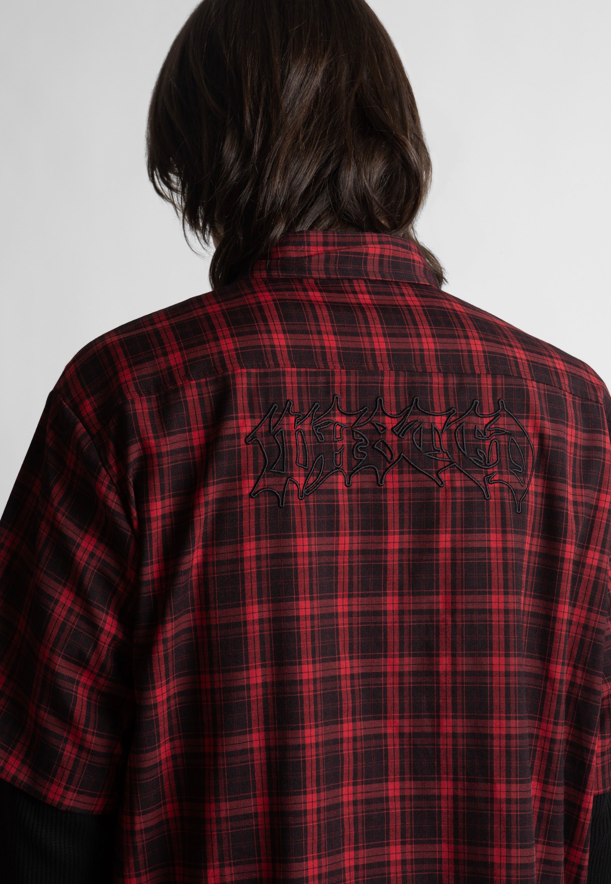 Wasted Paris - Tartan Age Fire Red Black - Shirt | Men-Image