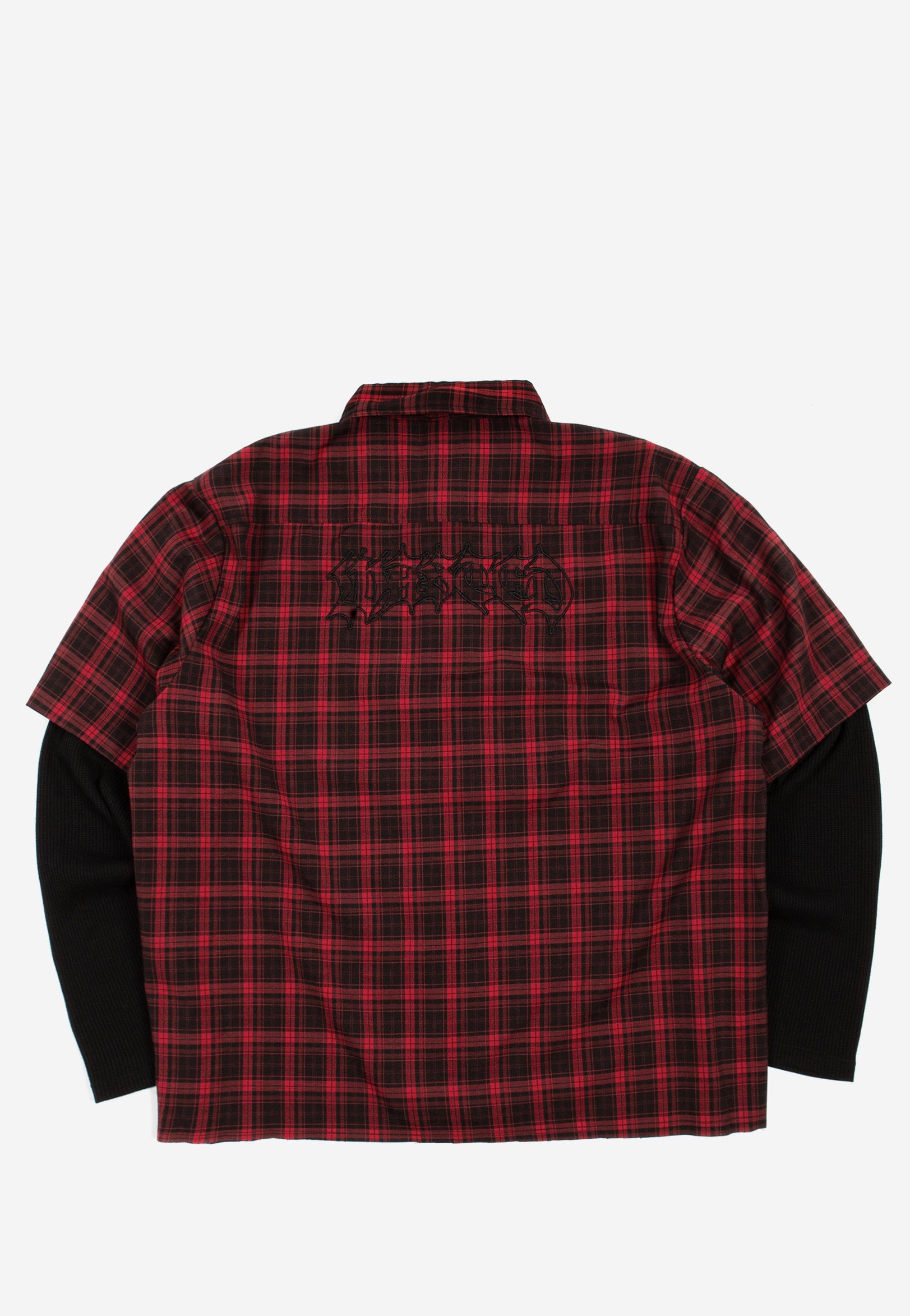Wasted Paris - Tartan Age Fire Red Black - Shirt | Men-Image