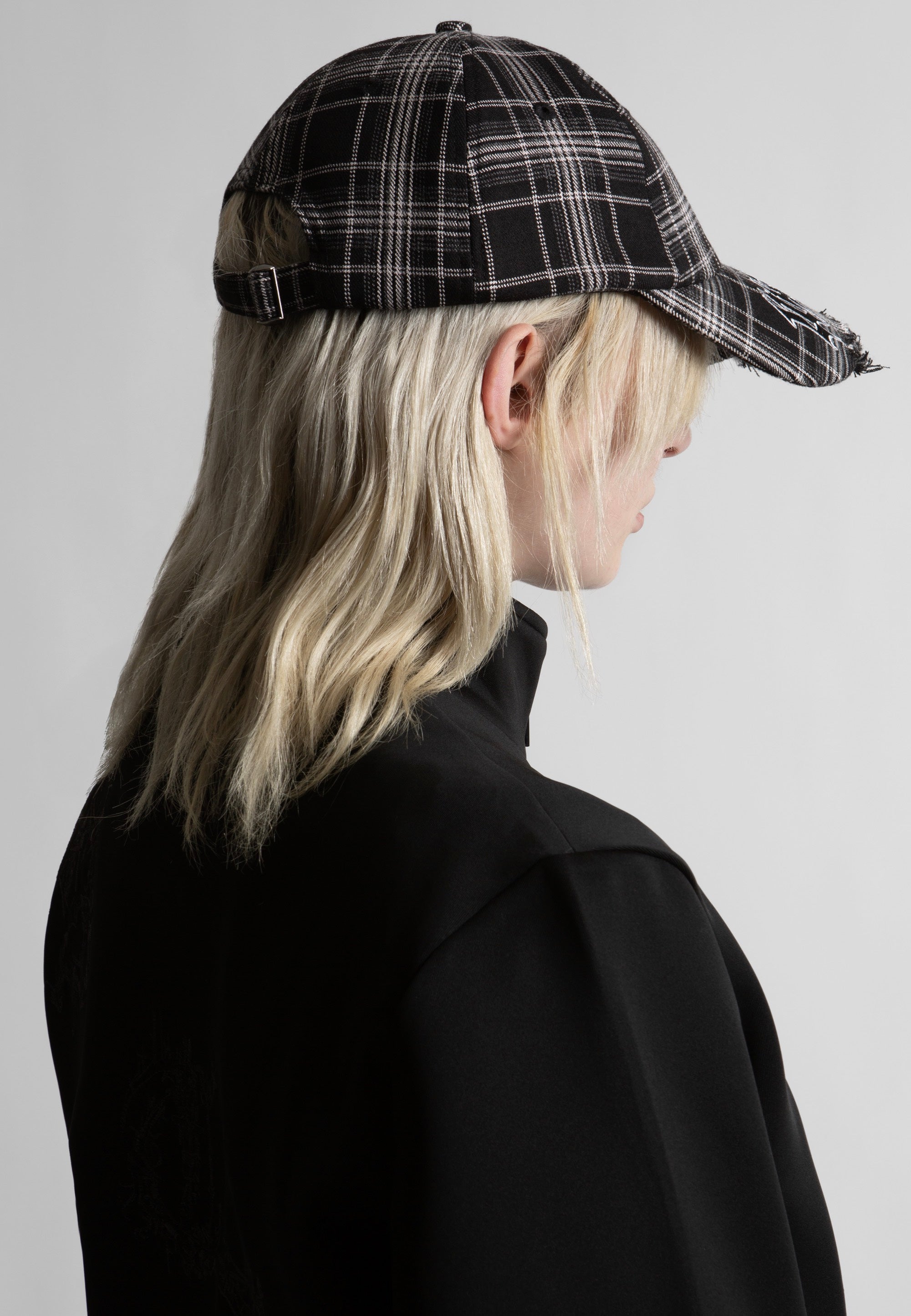 Wasted Paris - Tartan Black Tartan - Cap | Neutral-Image