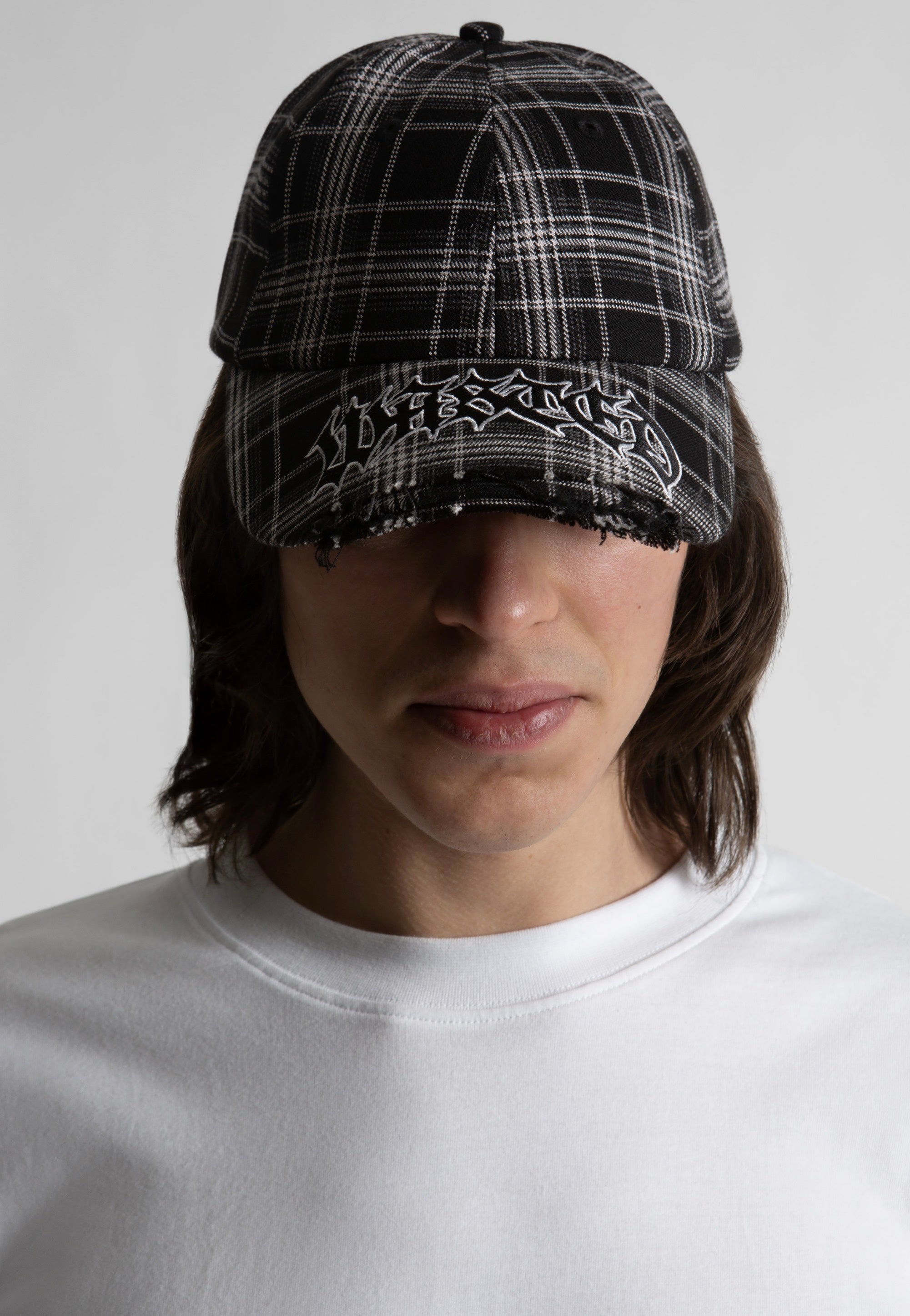 Wasted Paris - Tartan Black Tartan - Cap | Neutral-Image
