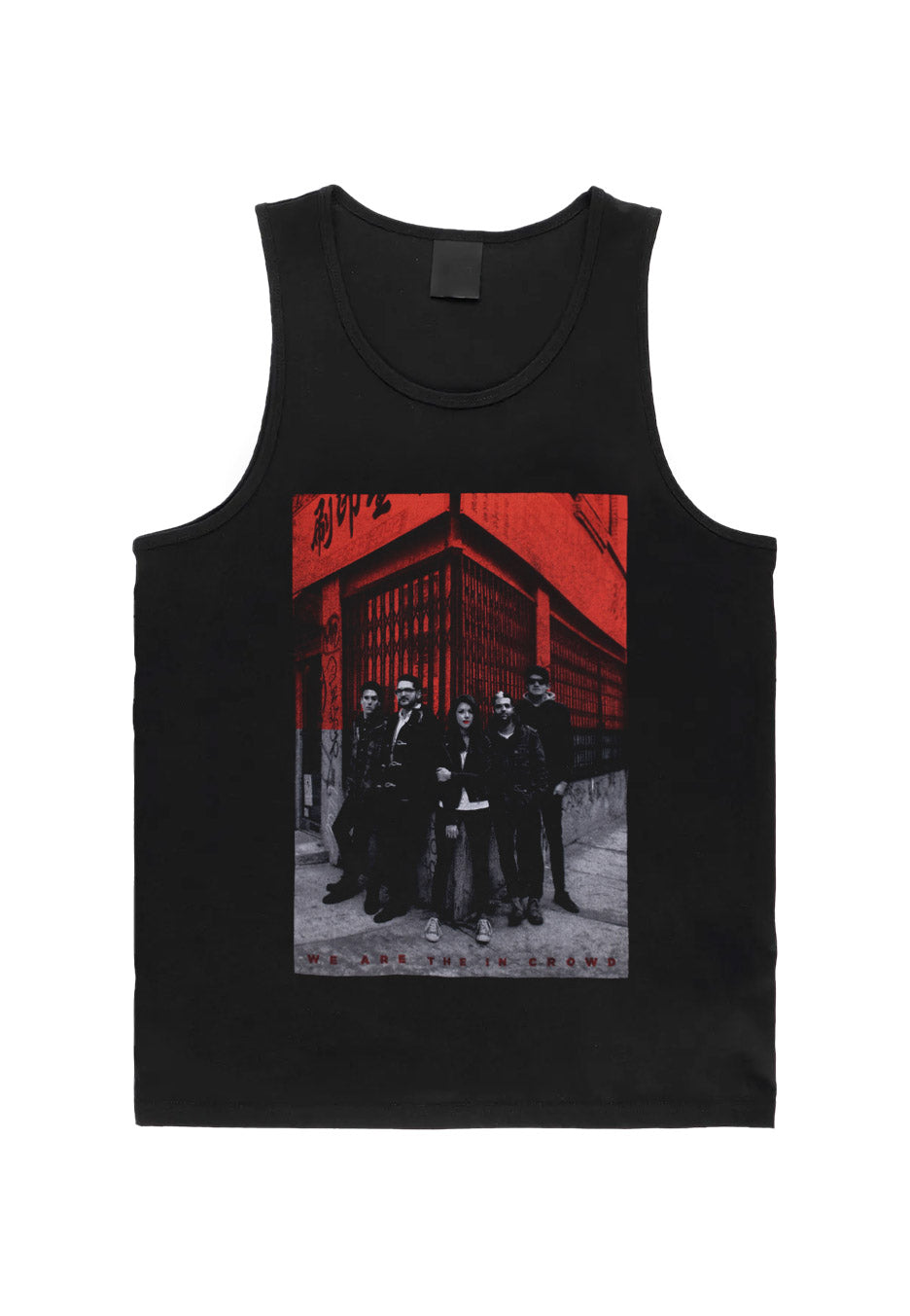 We Are The In Crowd - Half Red Photo - Tank | Neutral-Image