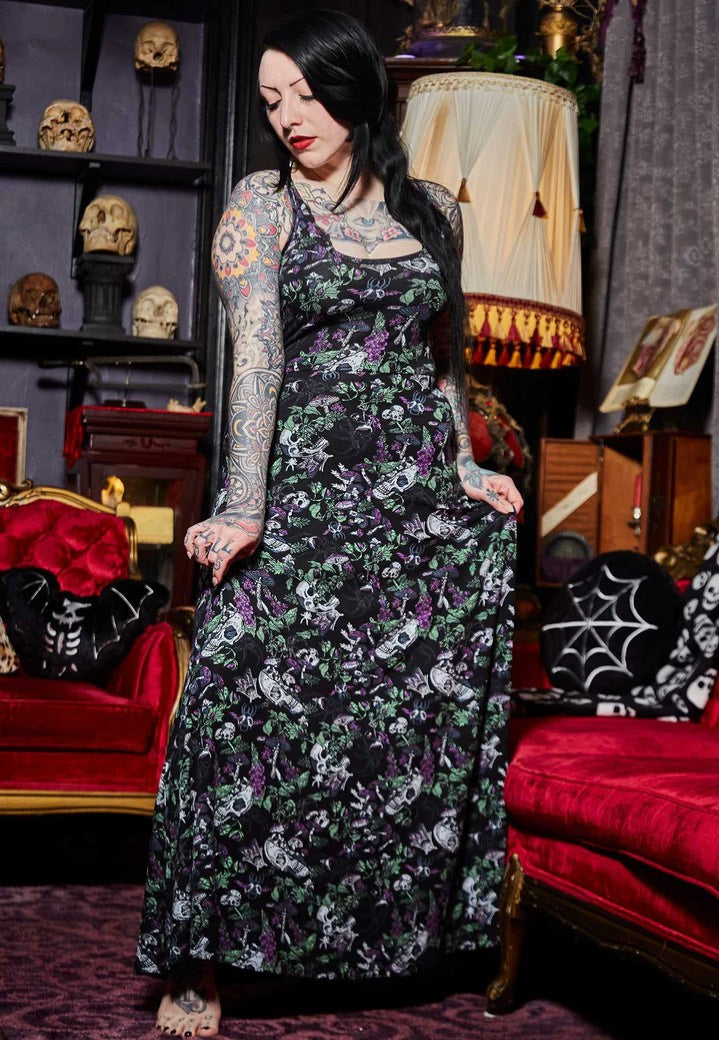 Sourpuss Clothing - Garden Witch Black - Dress | Women-Image