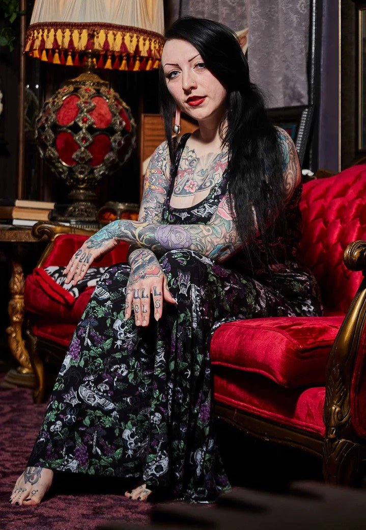 Sourpuss Clothing - Garden Witch Black - Dress | Women-Image