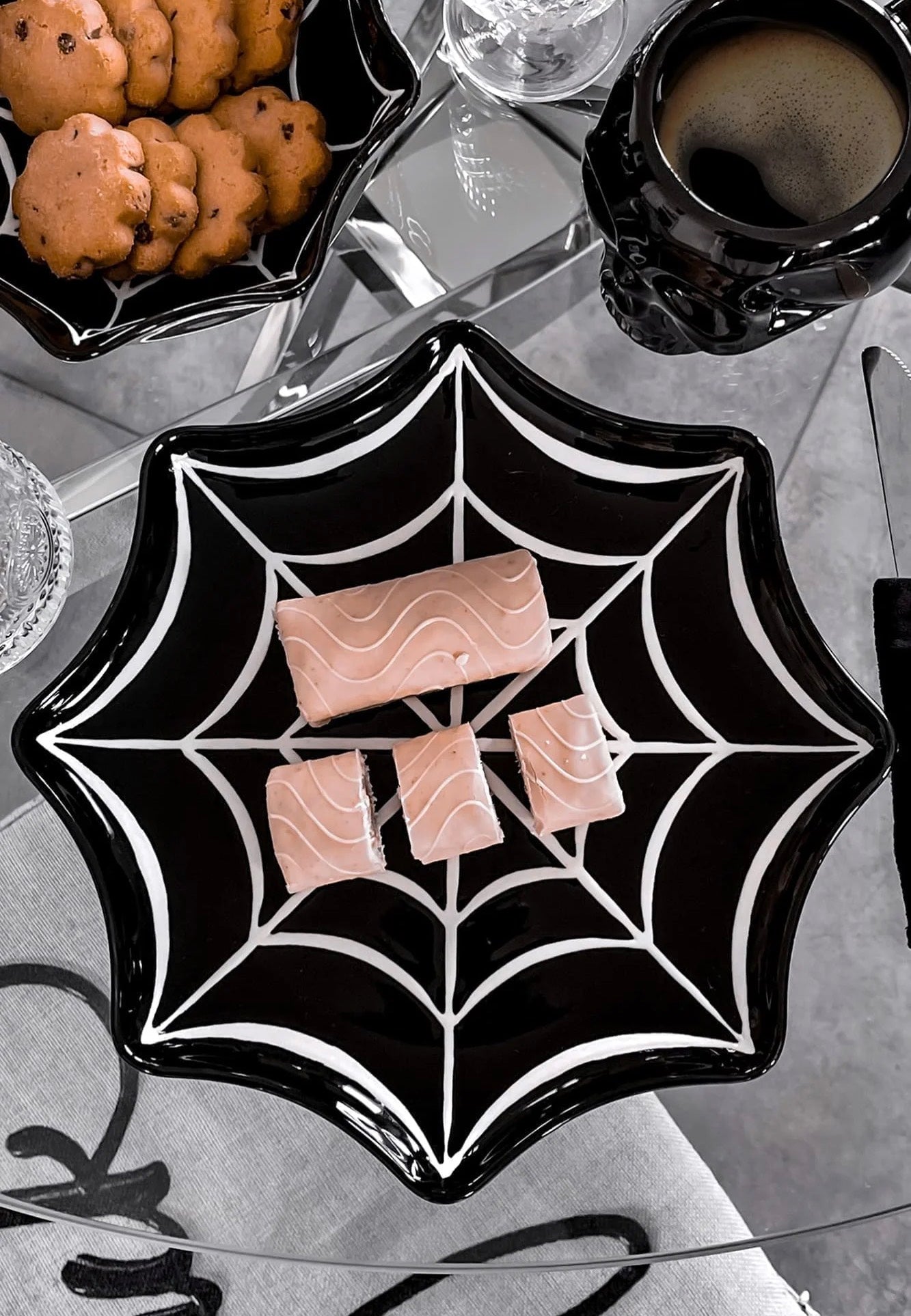 Killstar - Web Dinner - Plate | Neutral-Image