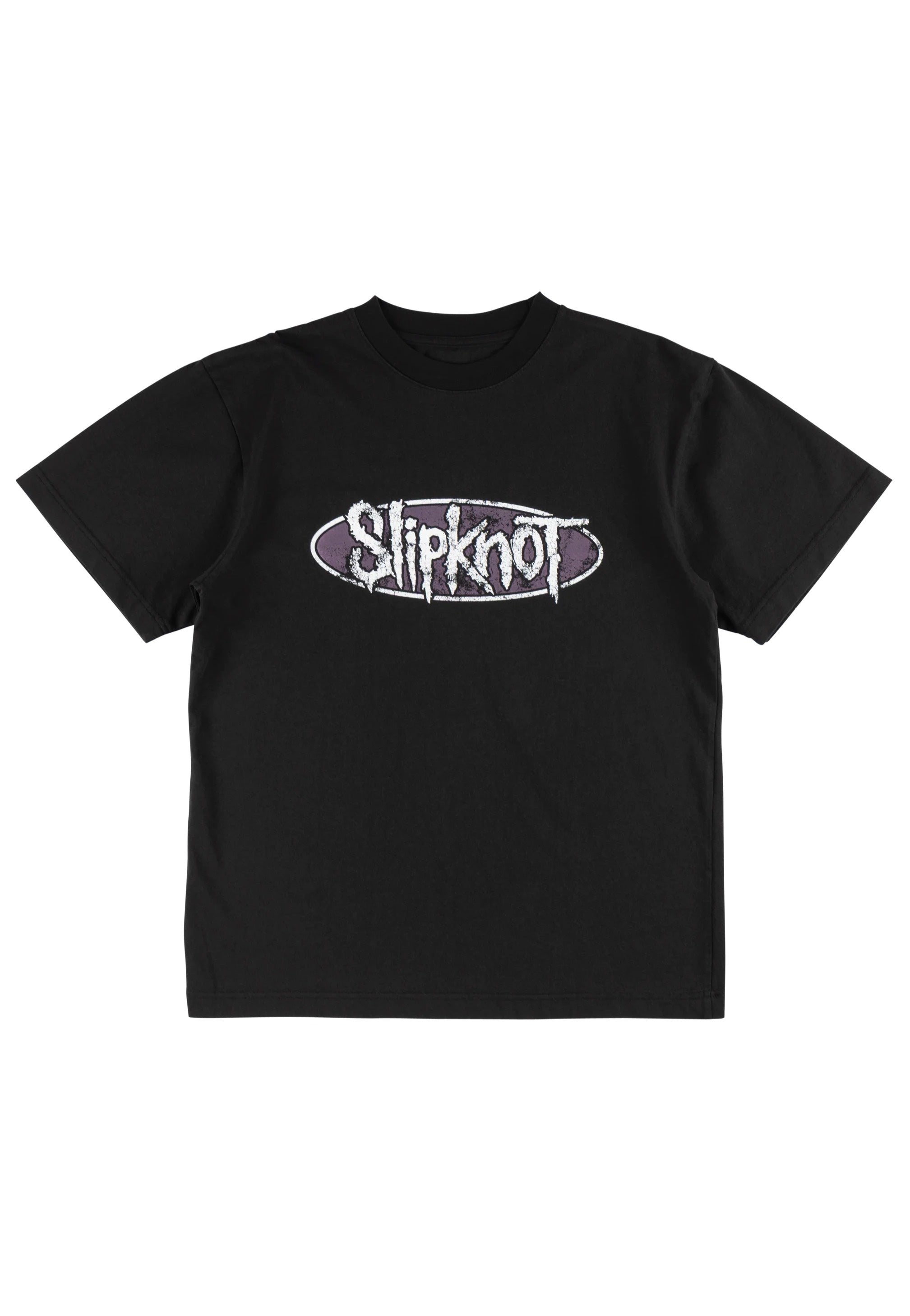 Welcome x Slipknot Annihilation Boxy Garment-Dyed Black - T-Shirt