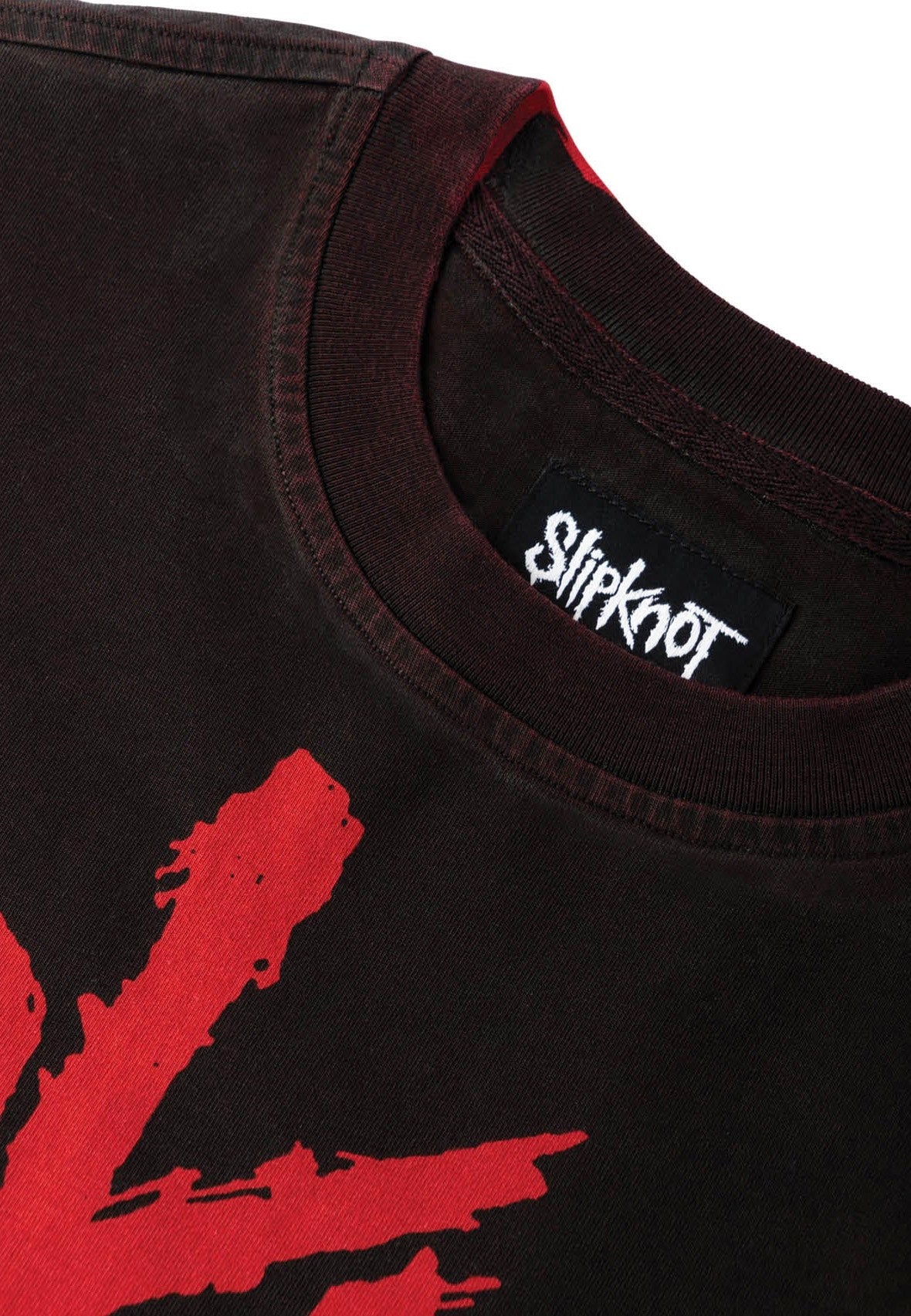 Welcome x Slipknot - Barcode Boxy Overprint Black/Red - T-Shirt | Men-Image