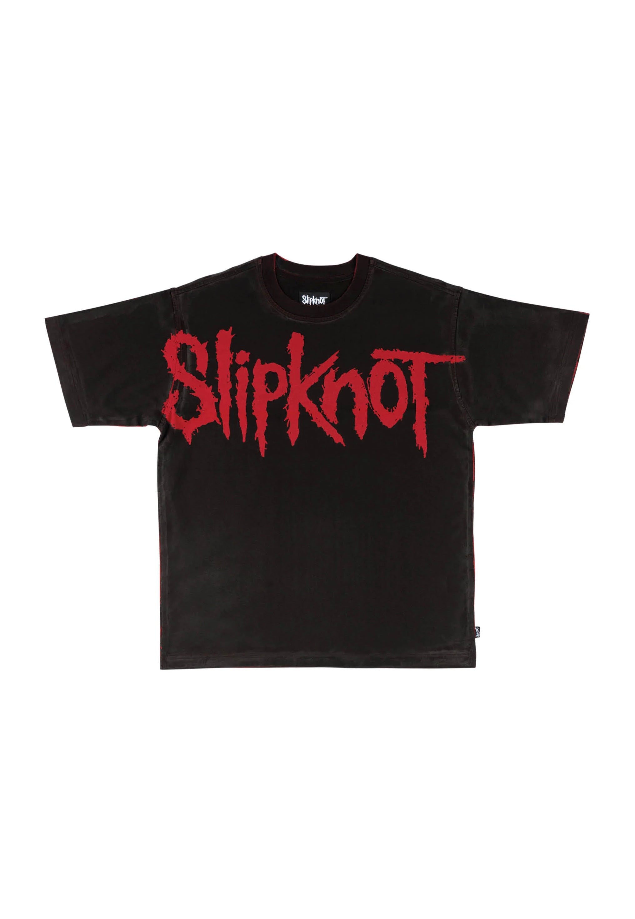 Welcome x Slipknot - Barcode Boxy Overprint Black/Red - T-Shirt | Men-Image