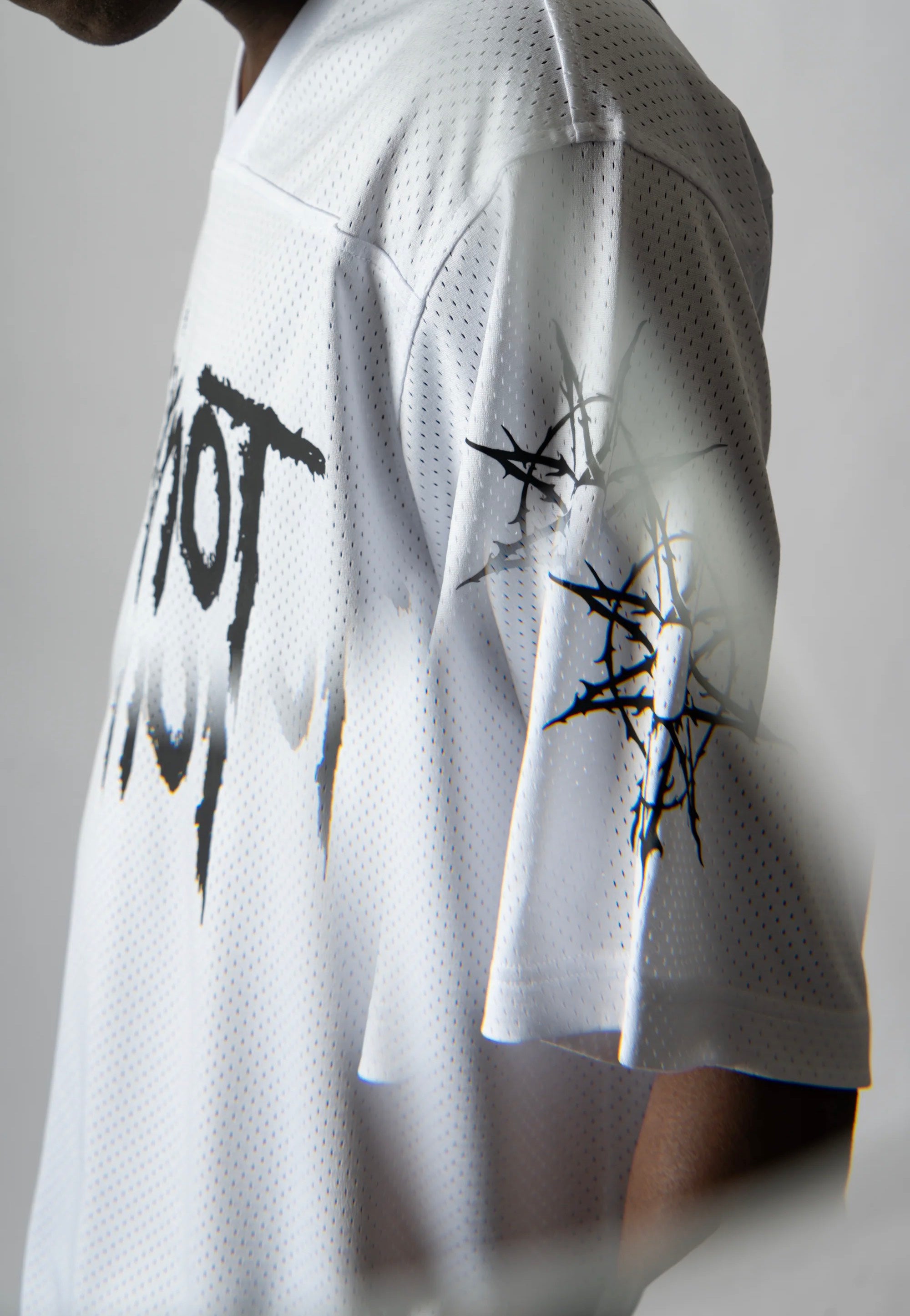 Welcome x Slipknot - Heretic Football White - Jersey | Men-Image